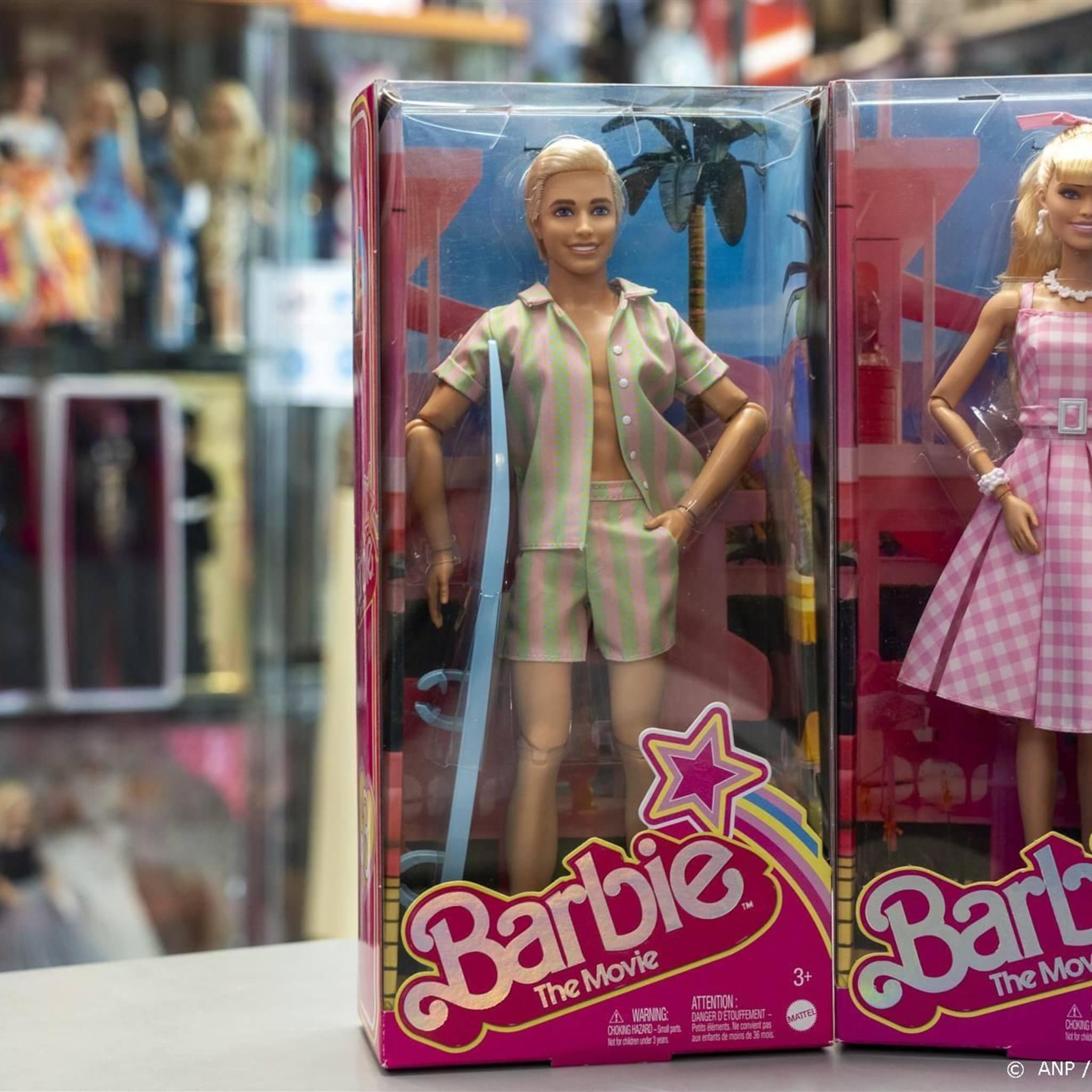 barbieverkopen lager bij speelgoedmaker mattel