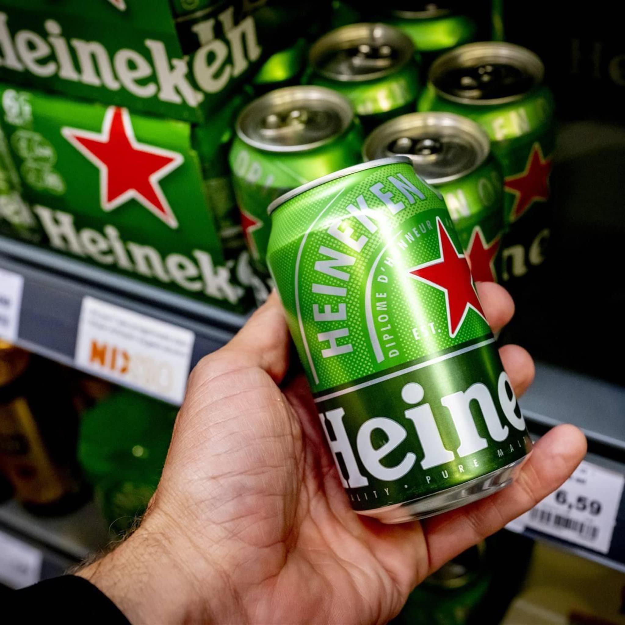 justitie onderzoekt heineken om overtreden statiegeldwet blikjes