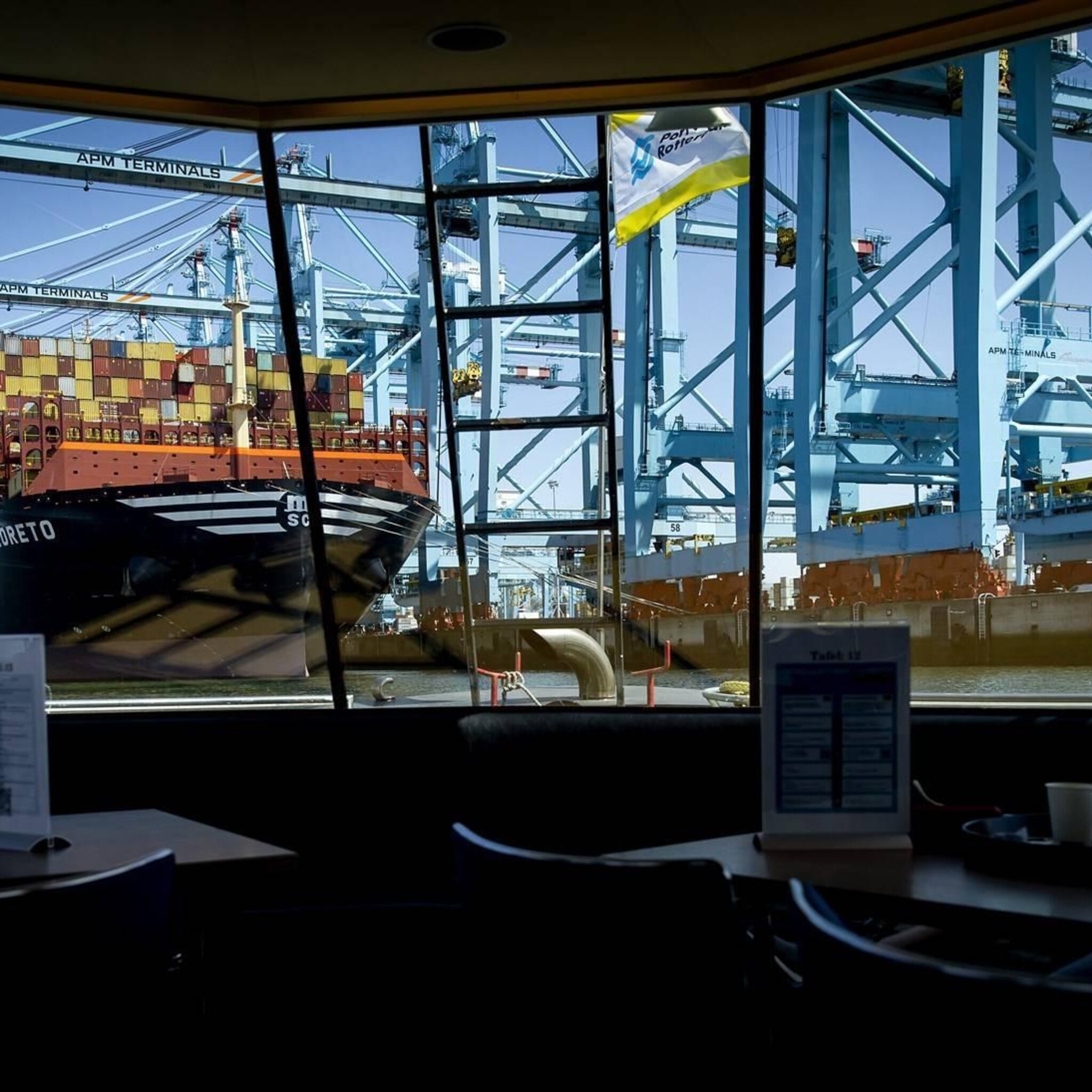 afzwakkende economie zorgt voor dip overslag haven rotterdam