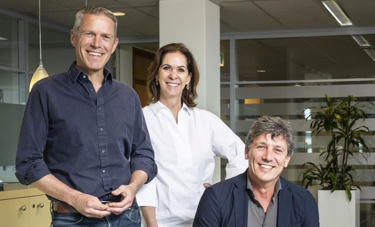 De jury van de Ondernemersprijs (v.l.n.r.): Michiel Muller, Annemarie van Gaal en Jacco Vonhof.