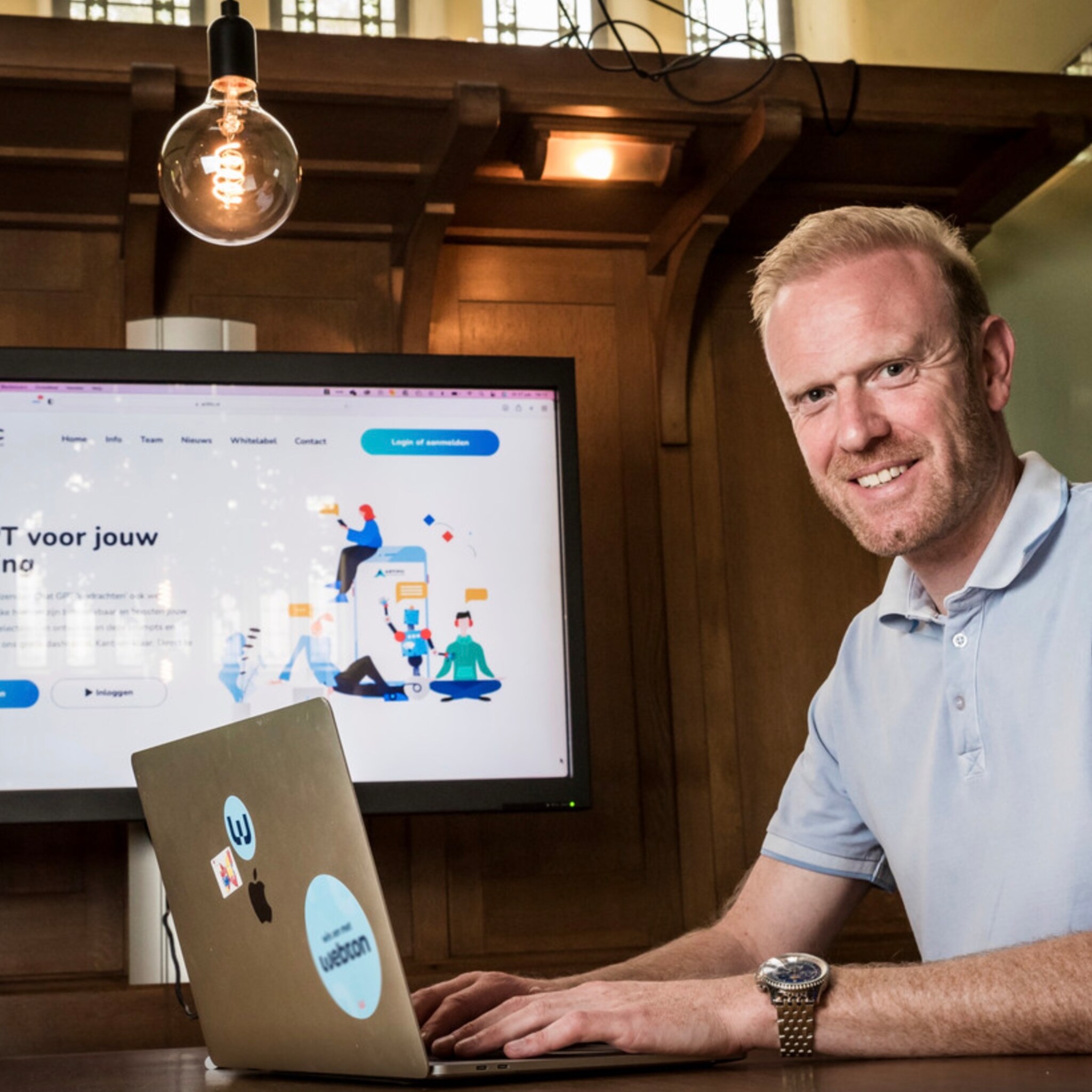 deze ondernemer bouwde eigen ai systeem voor online marketing wat heb je nodig persbericht blog