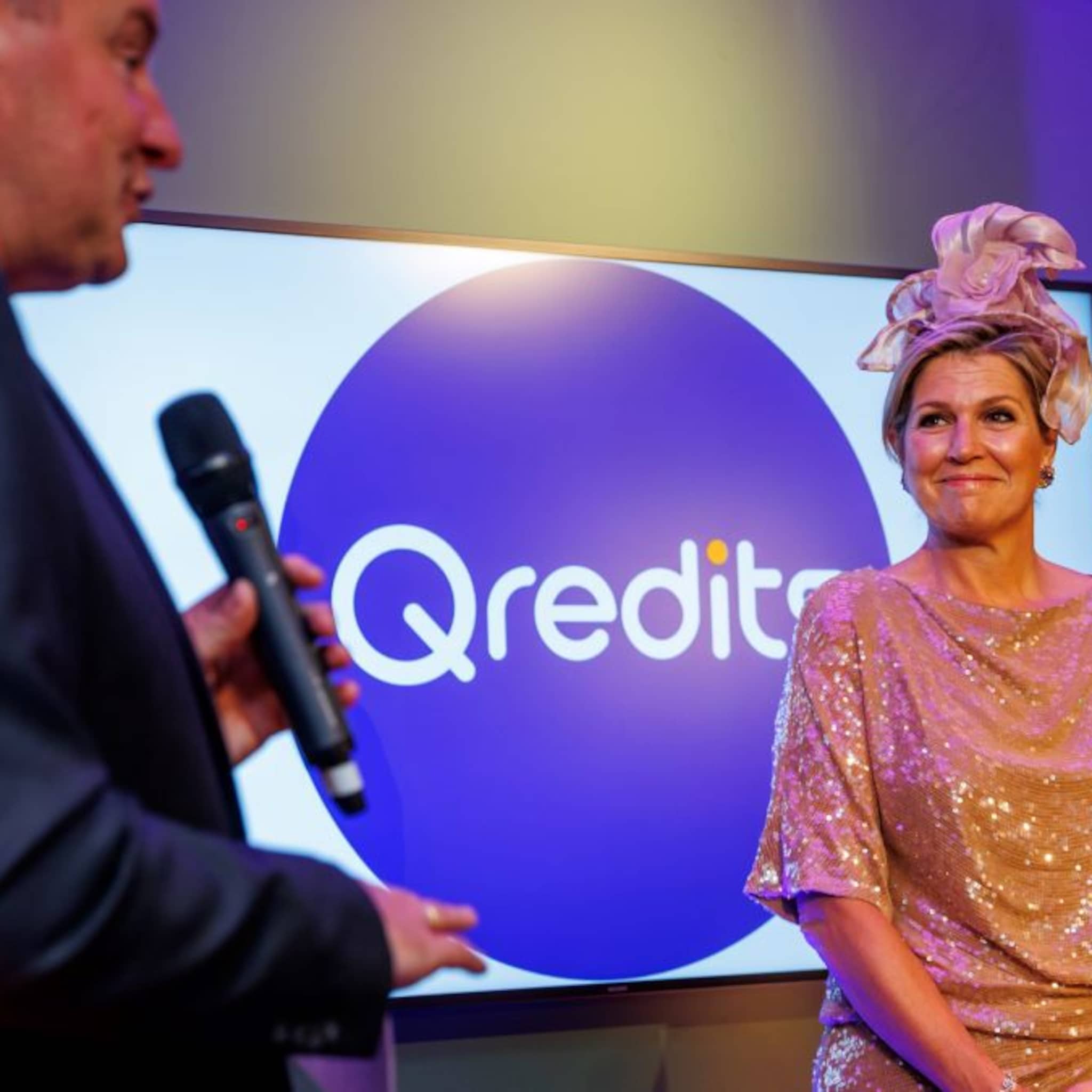 koningin maxima opent samen met ai assistent nieuwe pand qredits