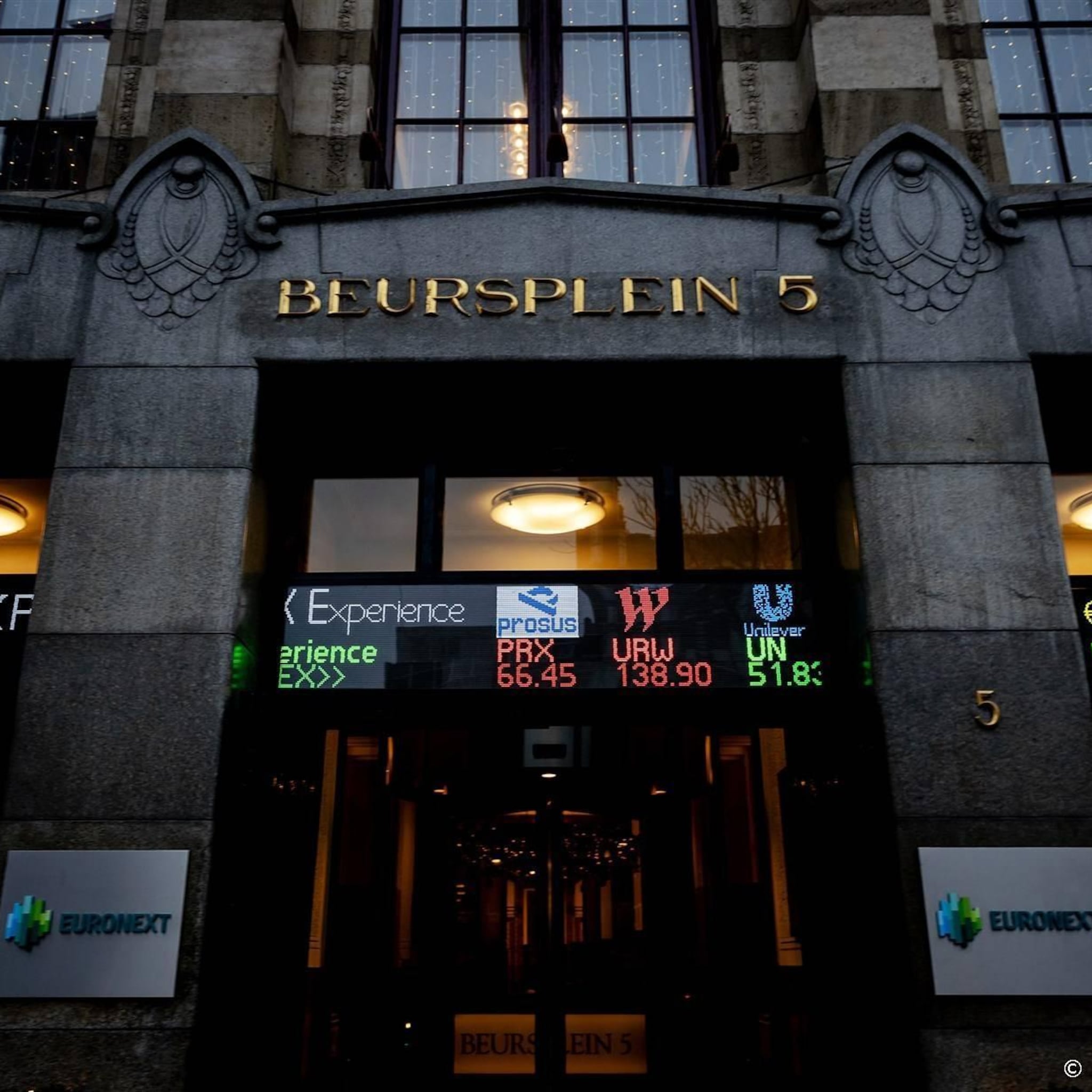 prosus op kop in positieve aex nn group verder omhoog