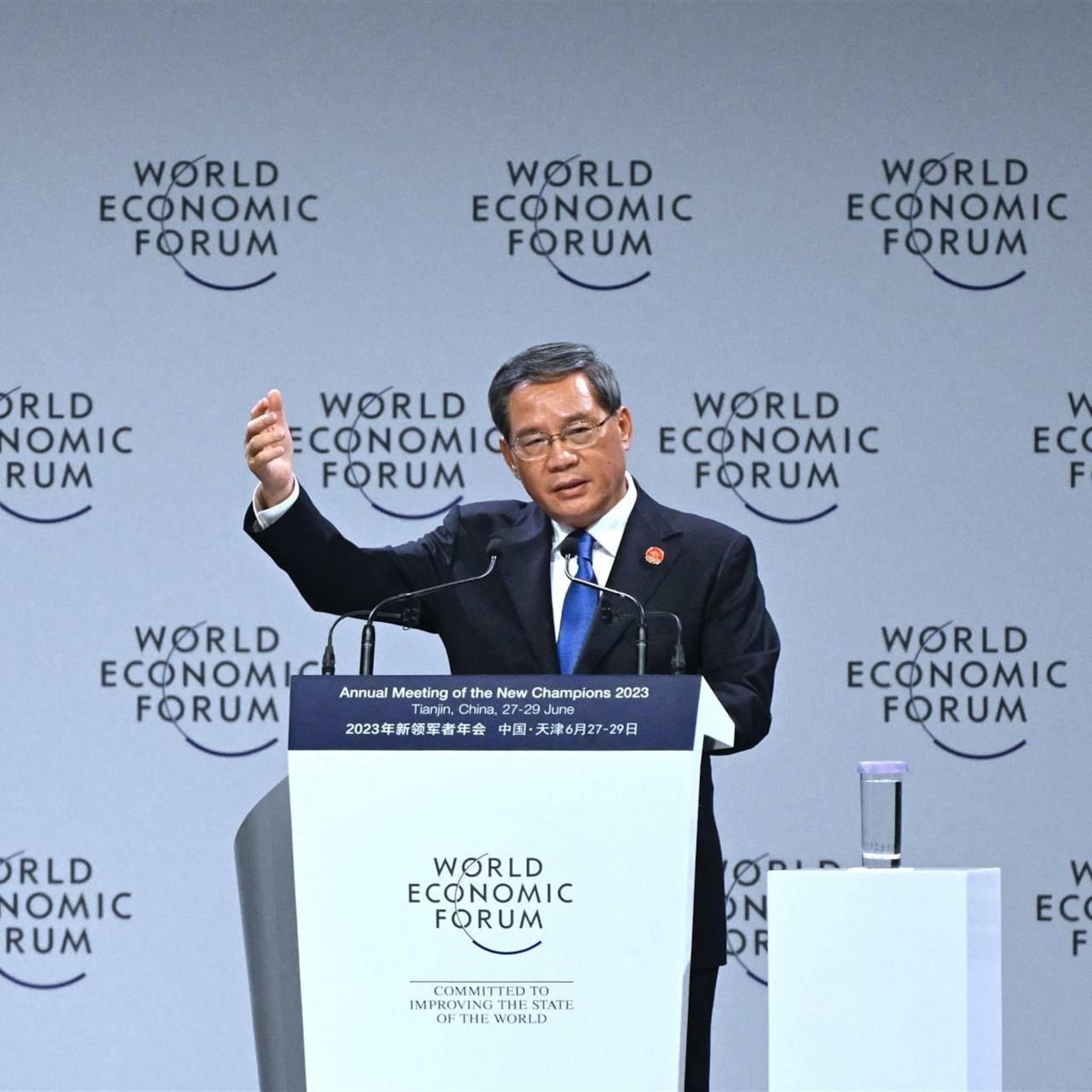 premier china op koers om economische groeidoelstelling te halen