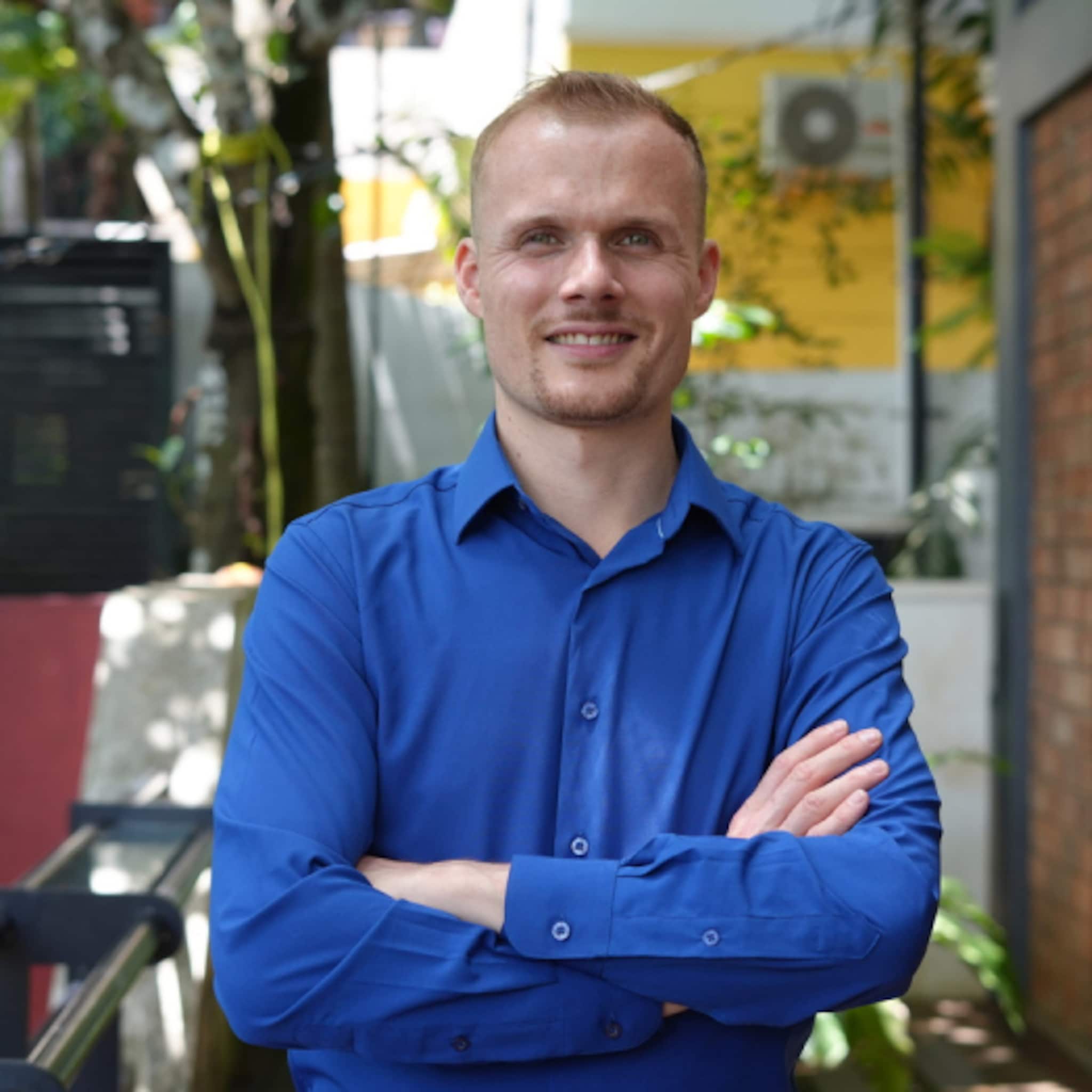 martijn runt bedrijf met 35 medewerkers vanuit rugzak vaste woonplaats heb ik niet
