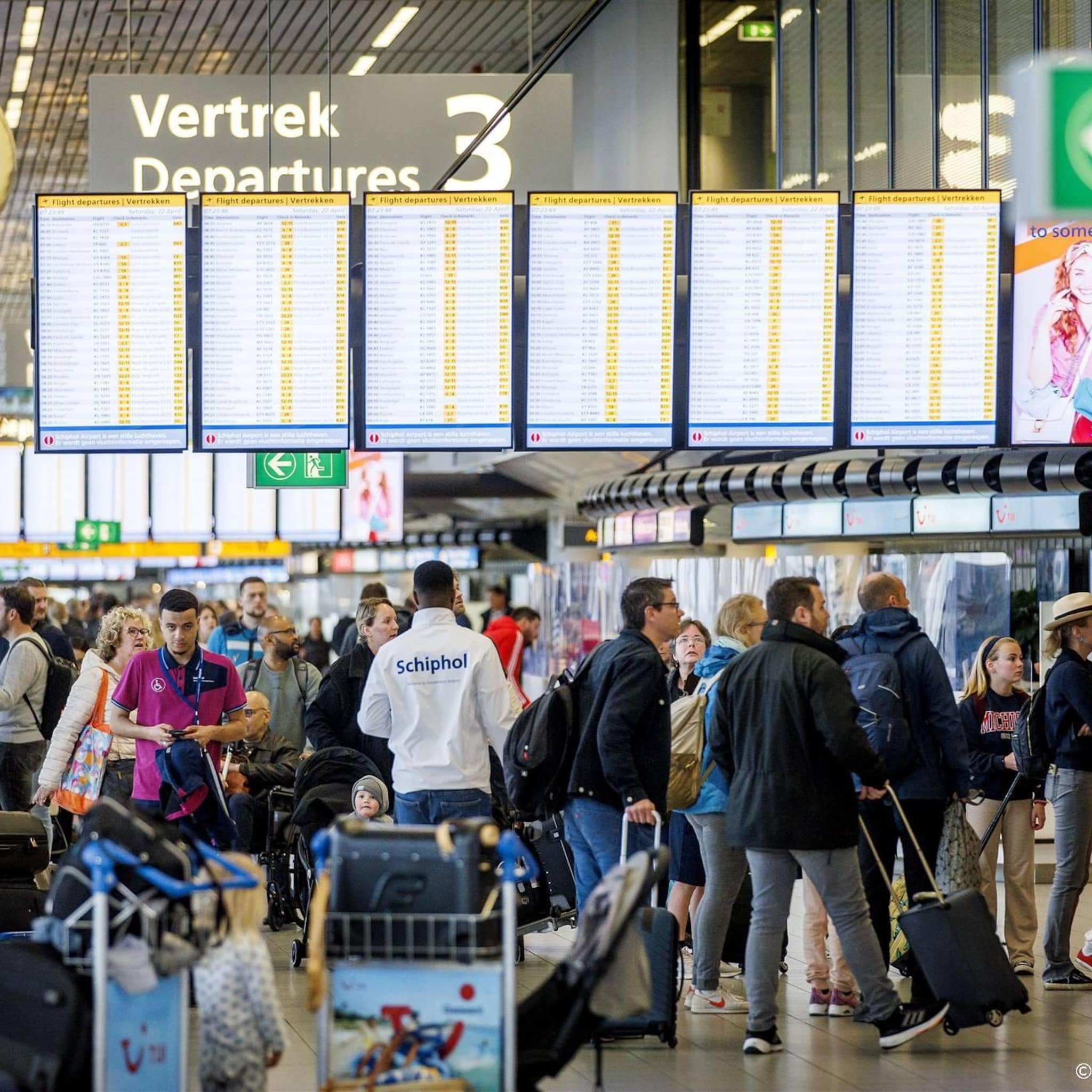geen grip schiphol op zomerchaos 2022 niet alle problemen weg