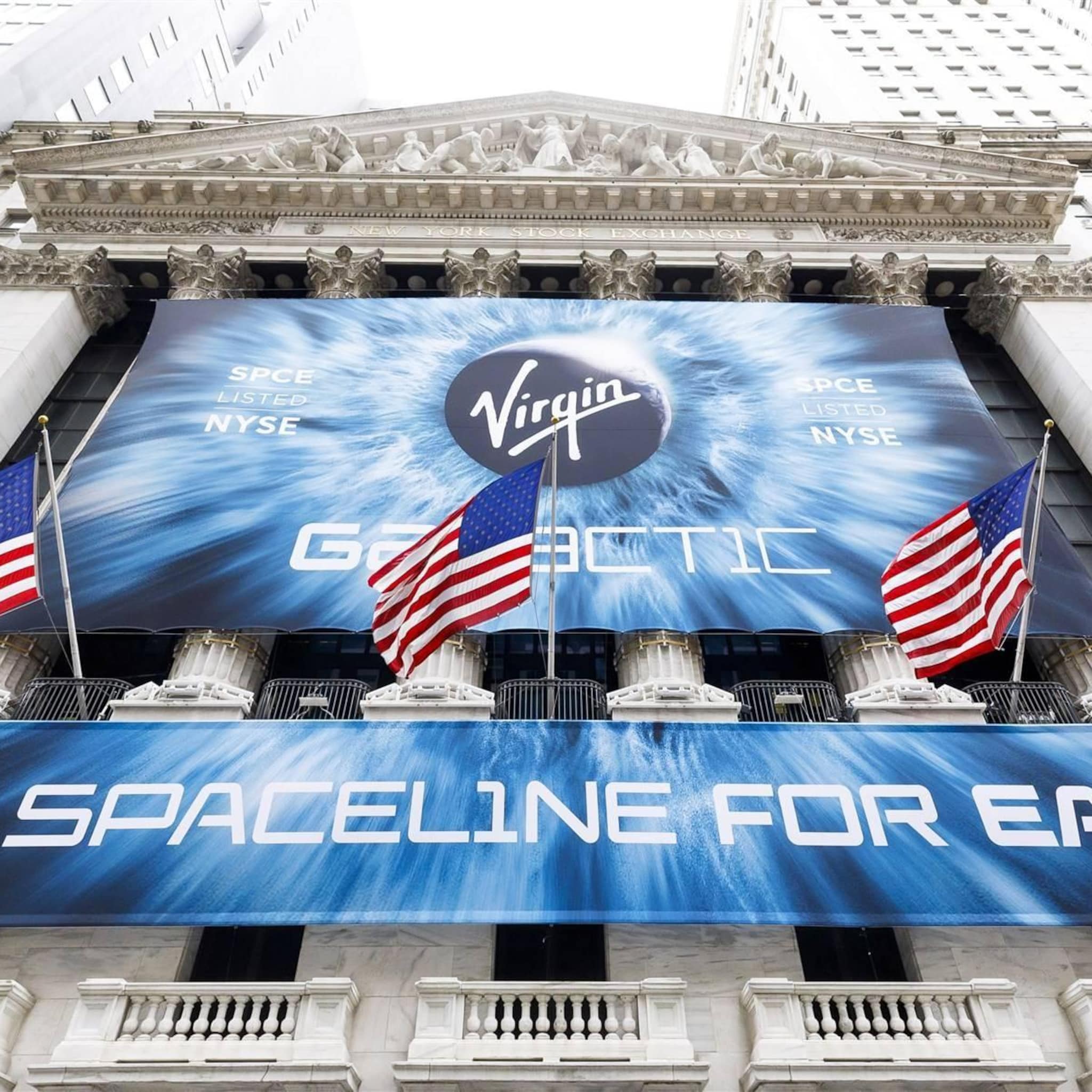 virgin galactic flink omhoog op beurs na aankondiging ruimtereis