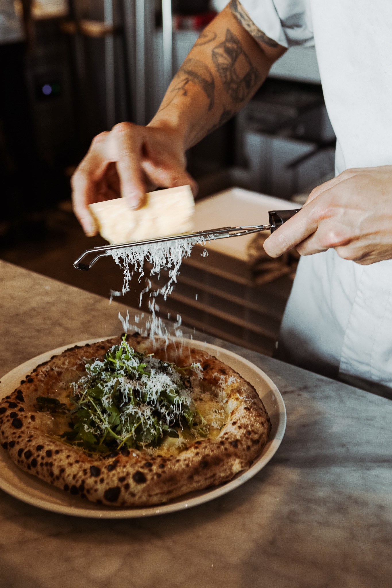 De pizza's van Old Scuola zijn op Napolitaanse wijze gemaakt. Foto: Old Scuola.