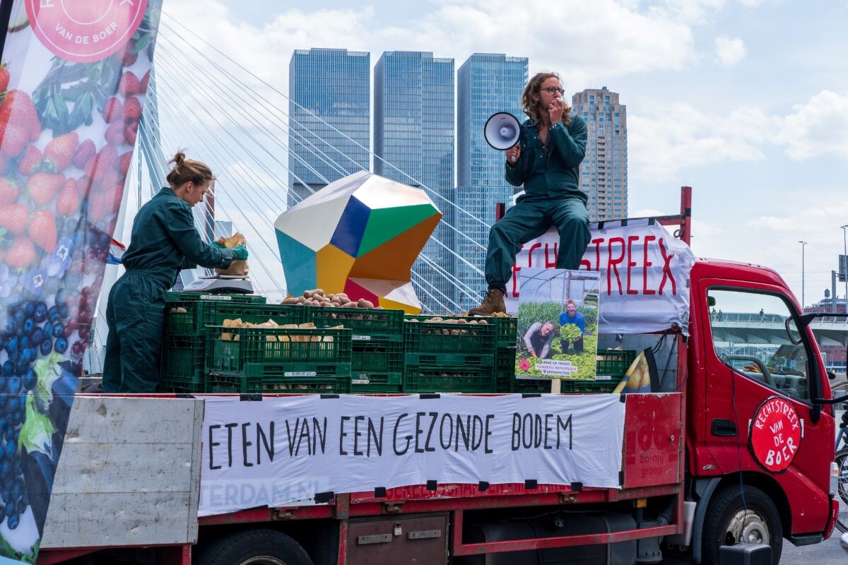 Vers en duurzaam eten toegankelijk maken voor steeds meer mensen is de missie van Rechtstreex.