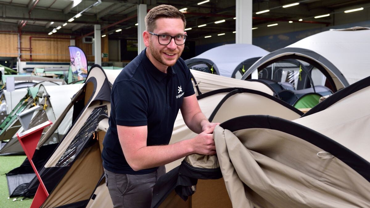 Dennis van Beek werkt bij Vrijbuiter in Gouda. Foto: Pim Mul