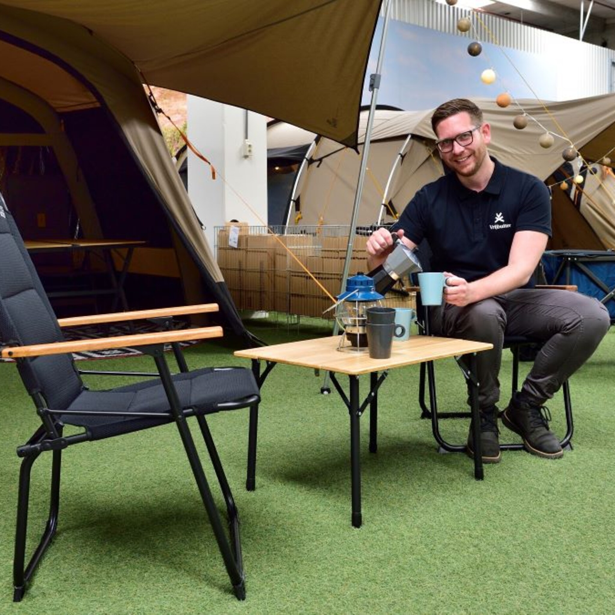 het liefst gaat outdoorwinkel vrijbuiter met de klant mee op vakantie
