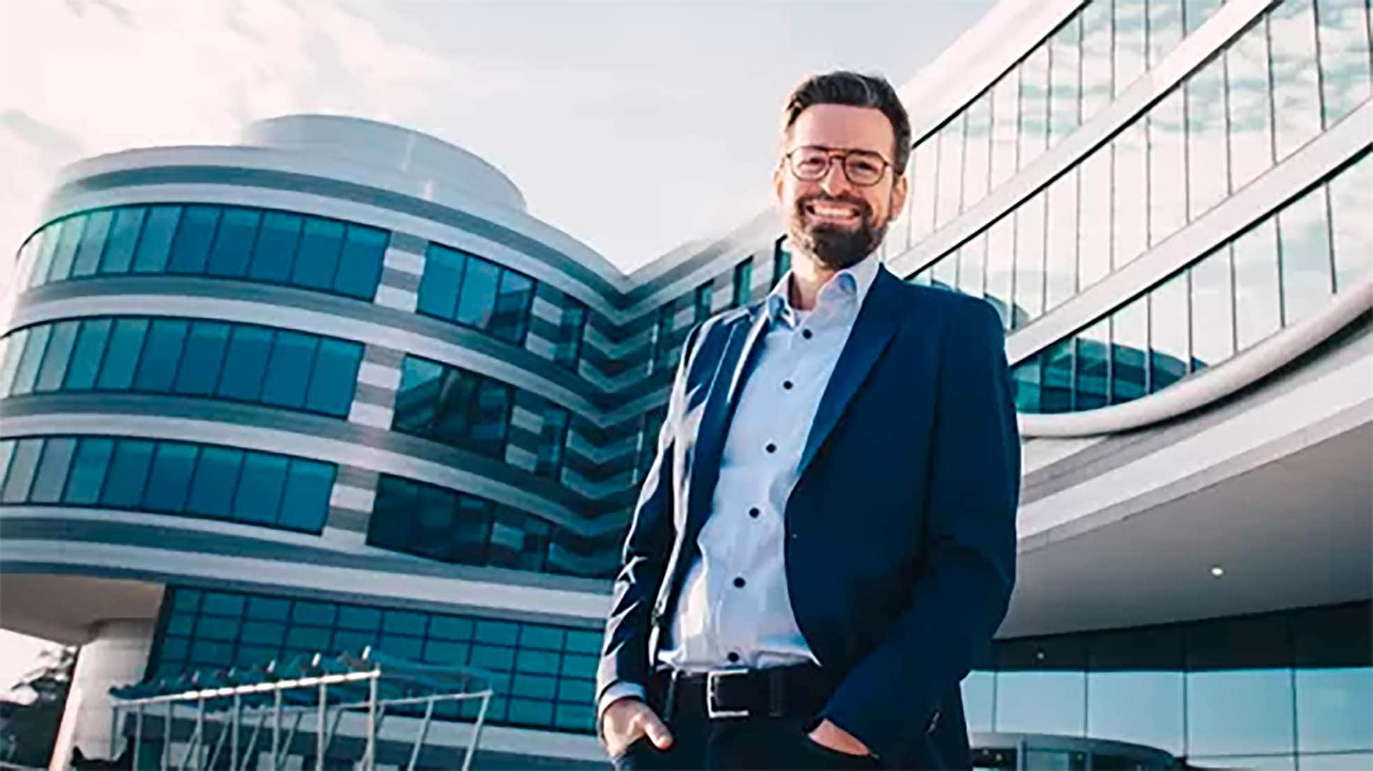Afas-ceo Bas van der Velt.