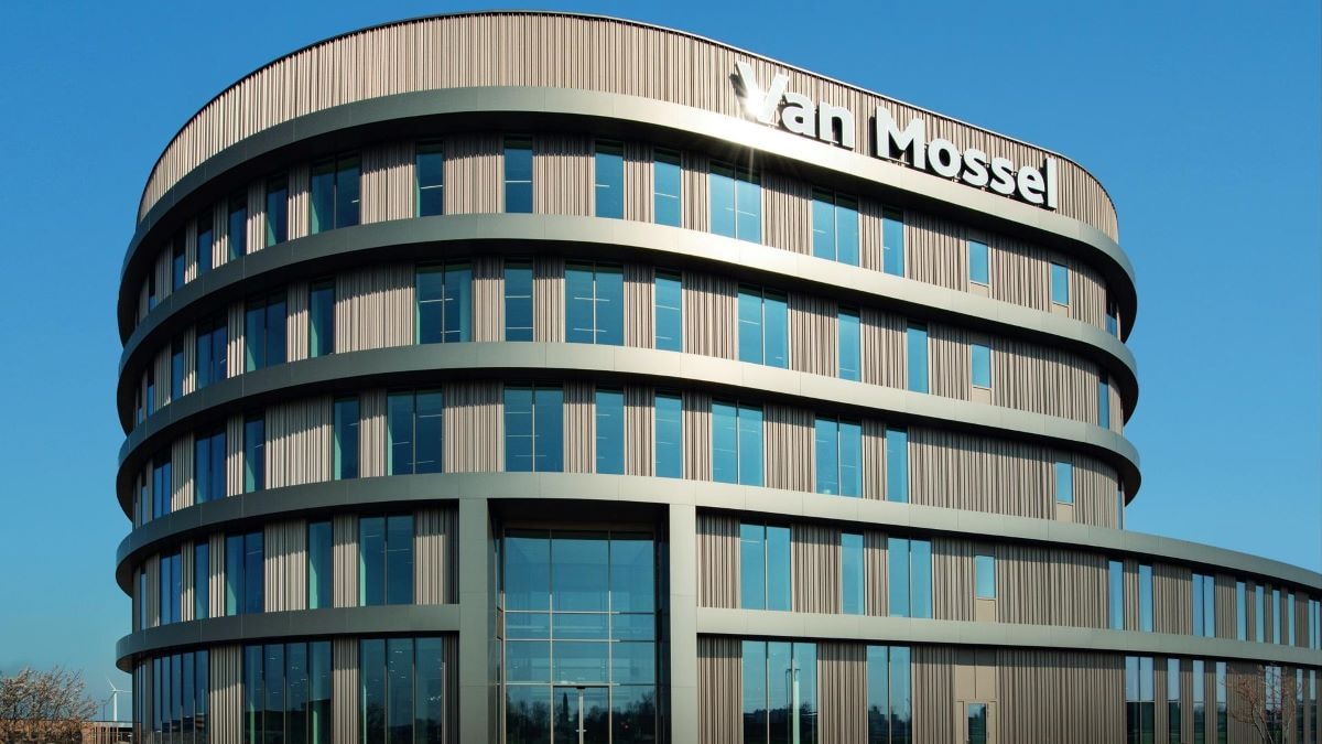 Het Van Mossel-hoofdkantoor in Waalwijk. Foto: Van Mossel