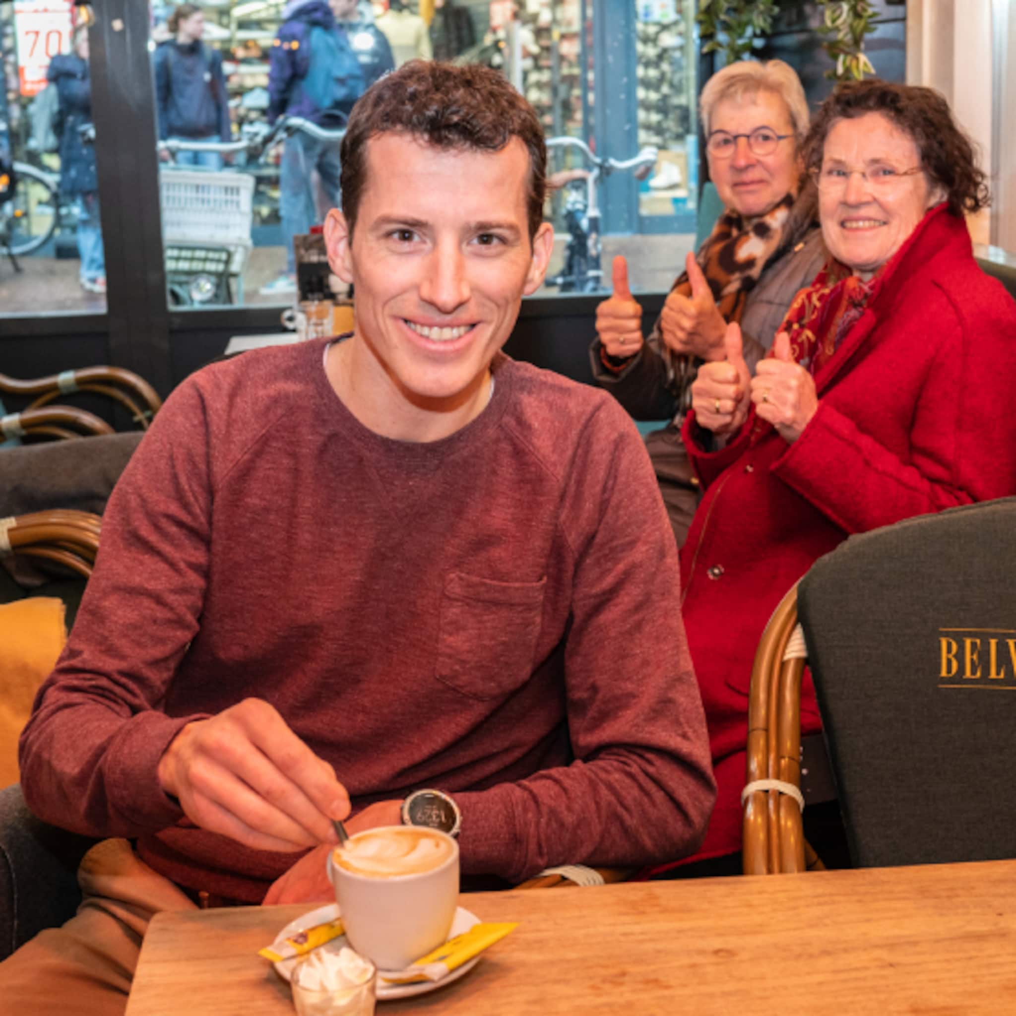 verwarmde kussens op het terras slim en energiebesparend