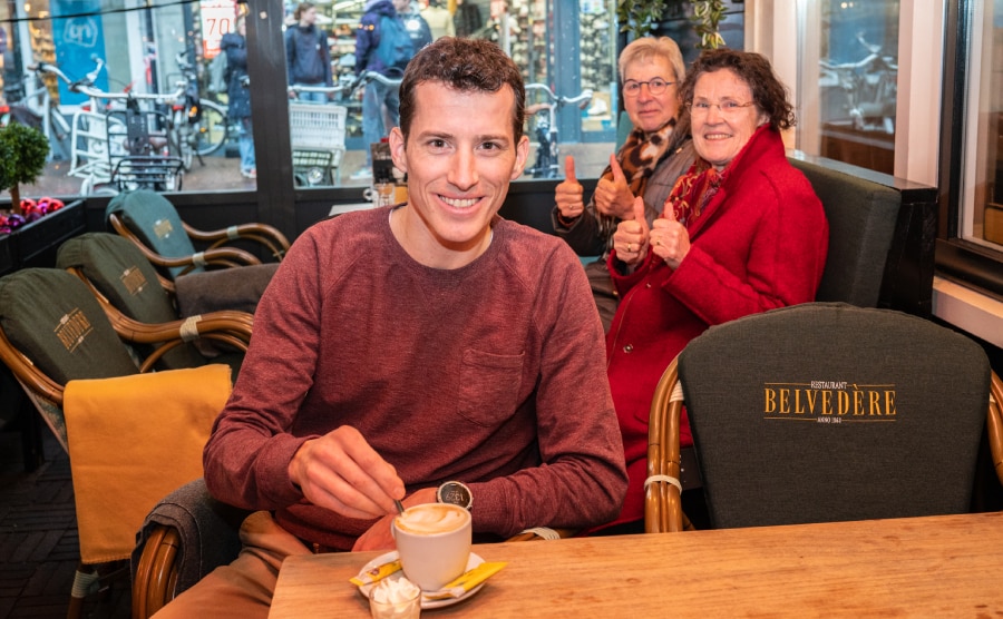 Horecaondernemer Luuk Sluyter. Foto: Sandra Zeilstra.