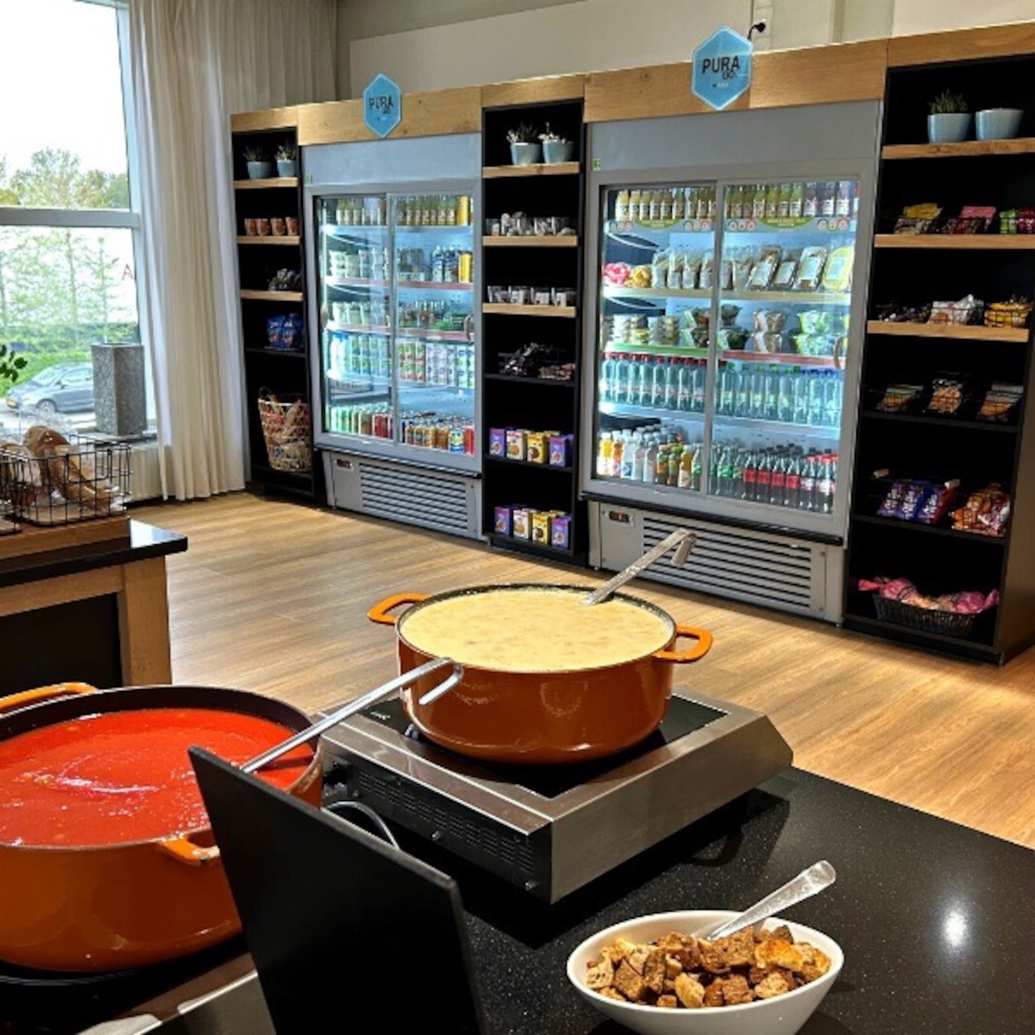 mini market bedrijfscatering revolutionair en vernieuwend