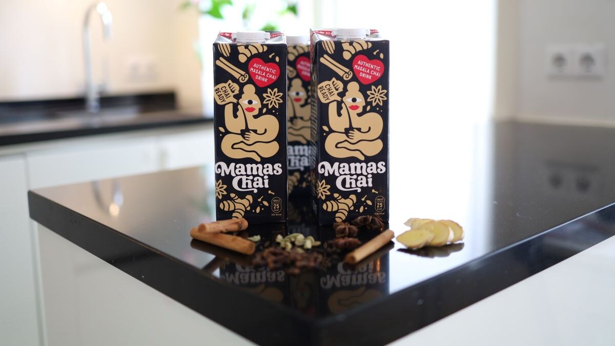 De verpakkingen van MamasChai.