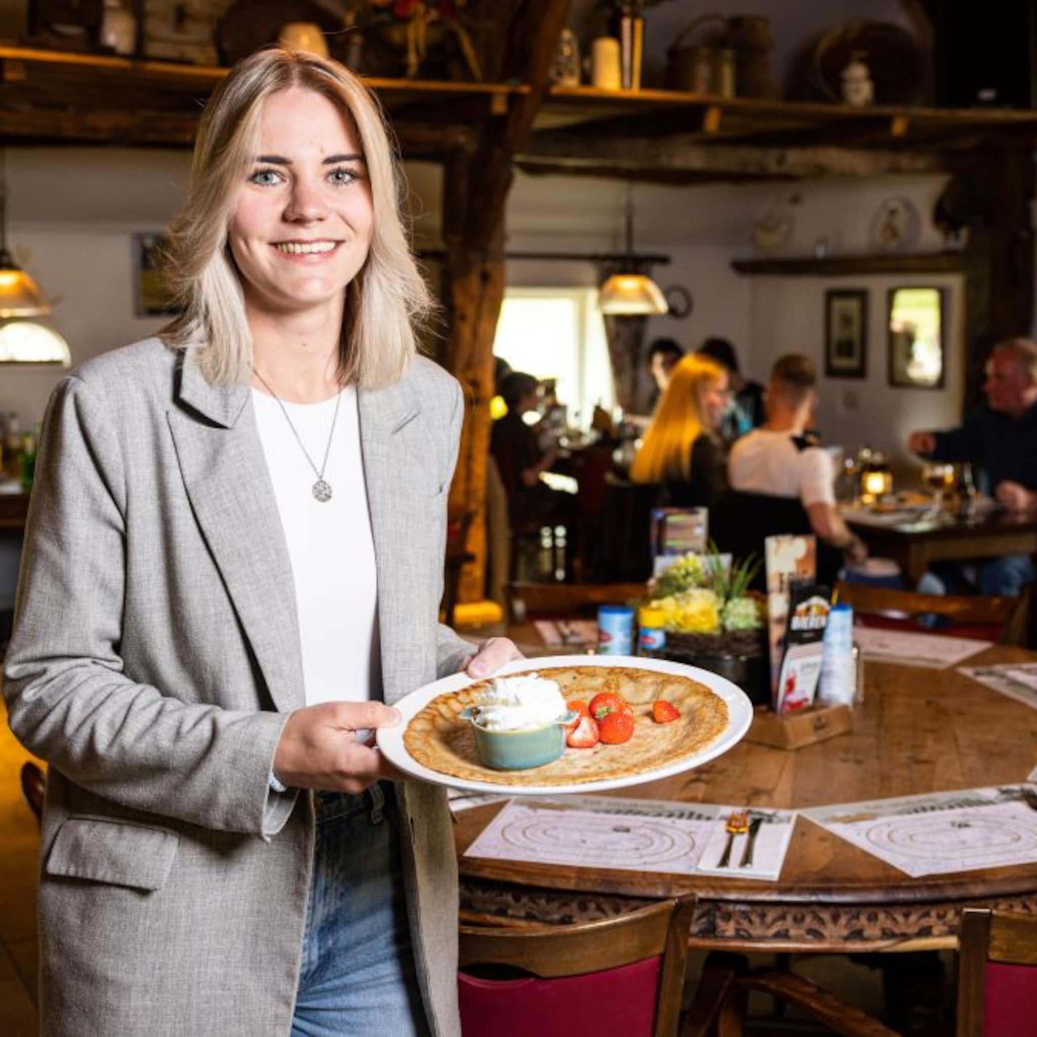 veerle 24 durft het aan jonge ondernemer neemt restaurant op eeuwenoud landgoed over