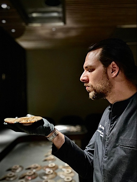Jonathan Zandbergen. Beeld: Restaurant Hotel Merlet