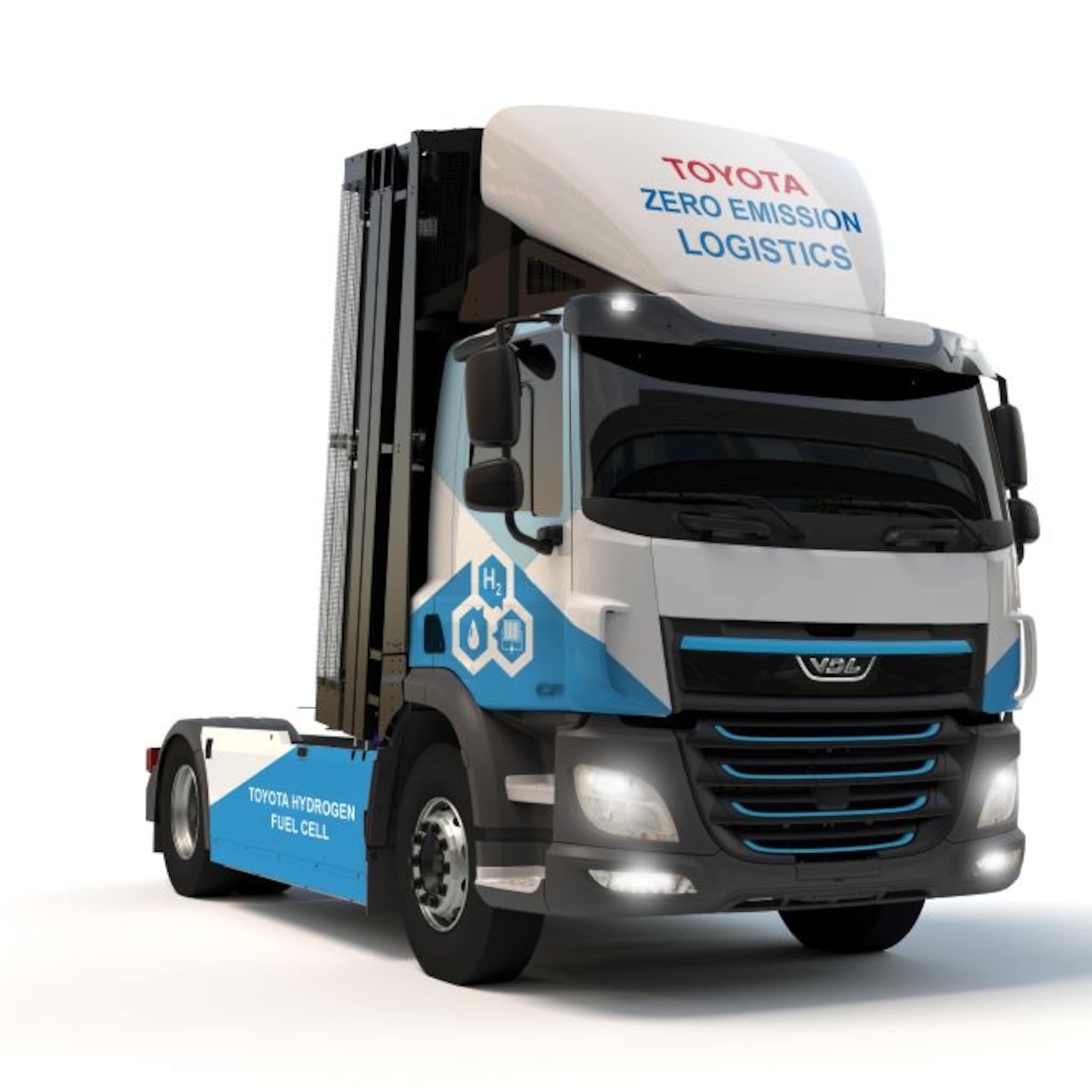 daf omgebouwd naar toyota waterstoftruck vdl gaat het doen