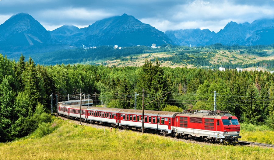 ,,Als mensen eenmaal geproefd hebben van het comfort en gemak van het reizen met de trein in Europa, gaan ze echt niet meer vliegen." Foto: Choo-Choo