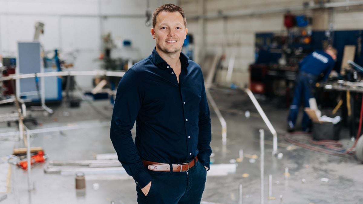 Leon Bekkers van Bekkers Yachts. Foto: Thijs Huizer