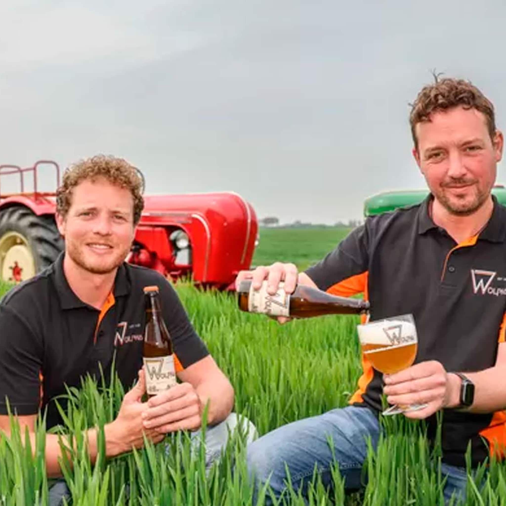 bier van eigen gerst een unicum van serge en sebastiaan poppe