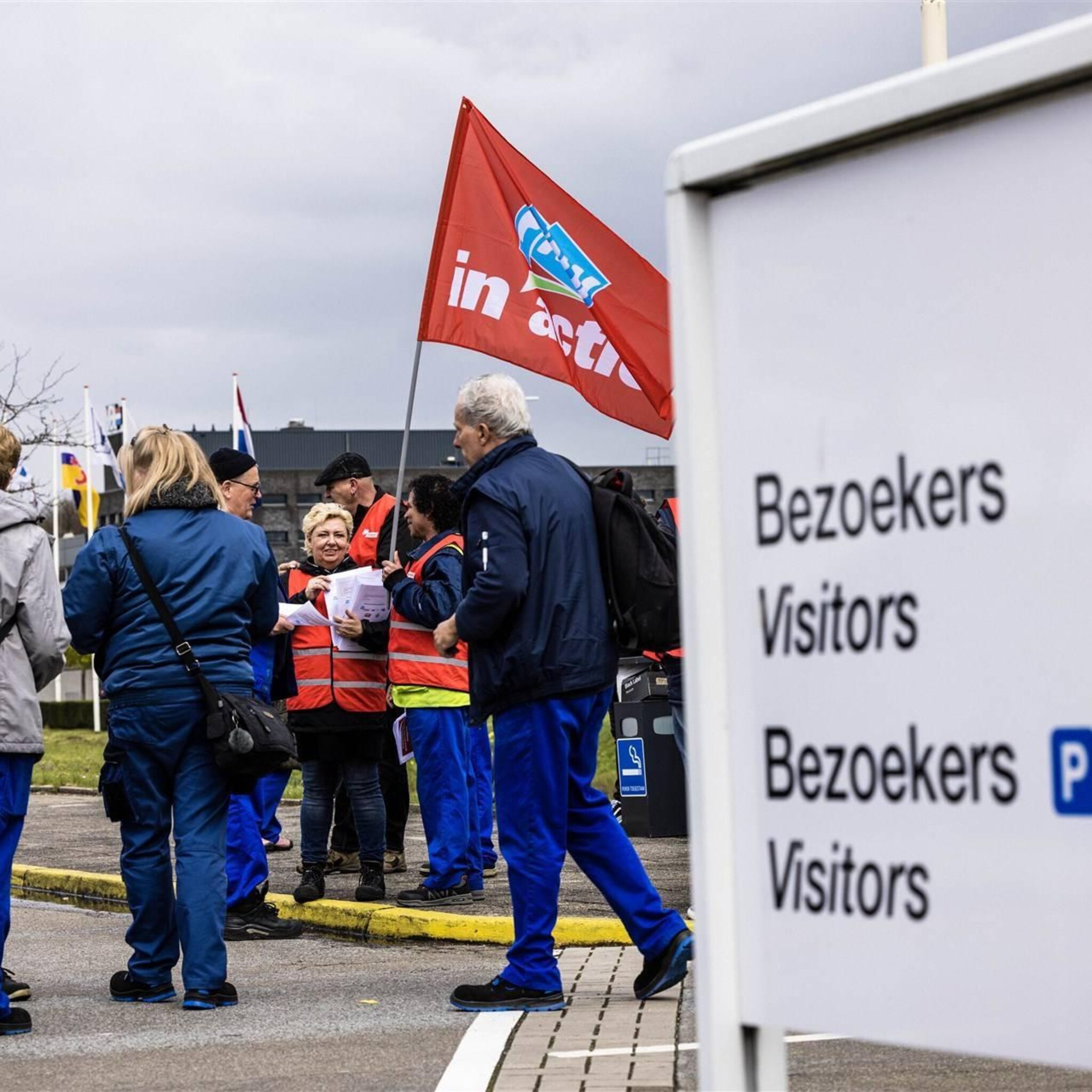 fnv meters gemaakt tijdens overleg met nedcar