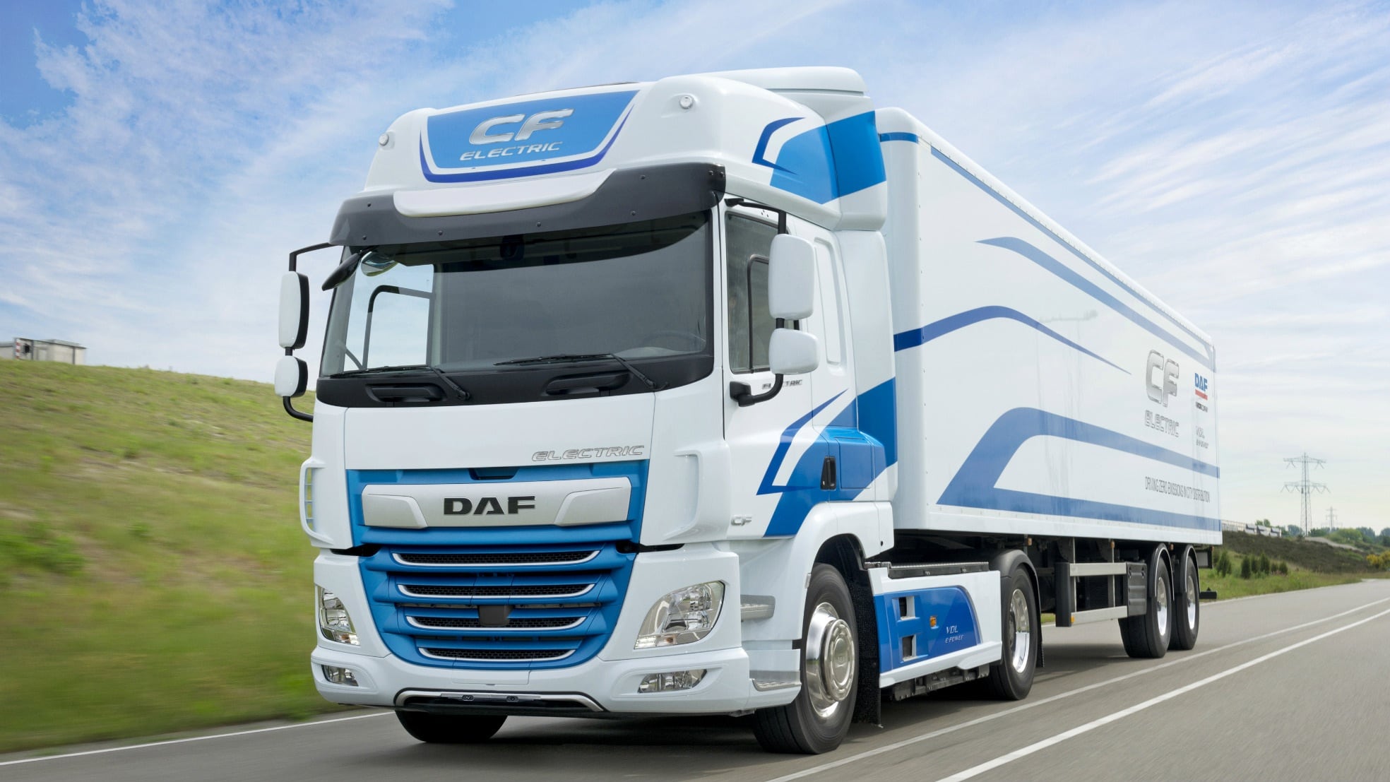 De DAF CF Electric.