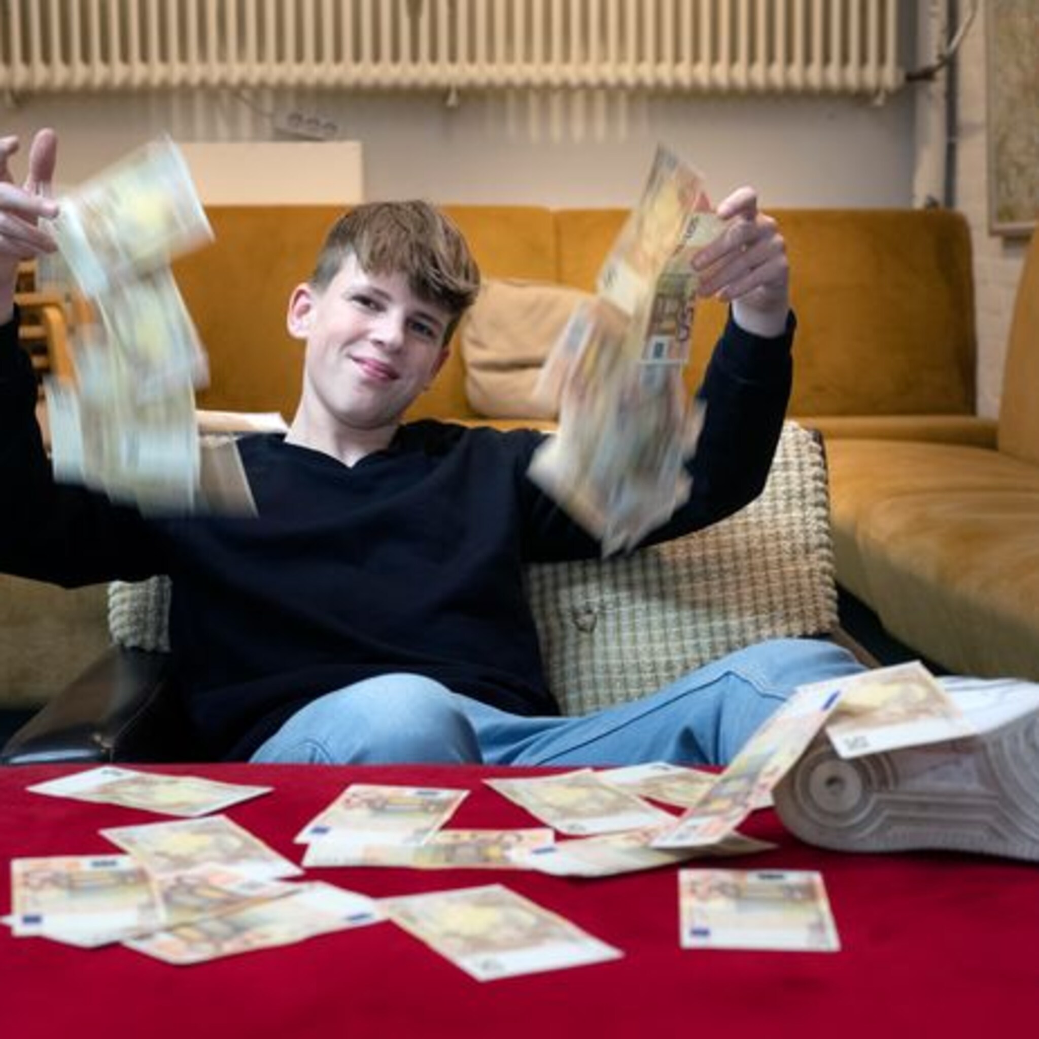ties 14 is ondernemer in de dop en droomt over zijn eerste miljoenen