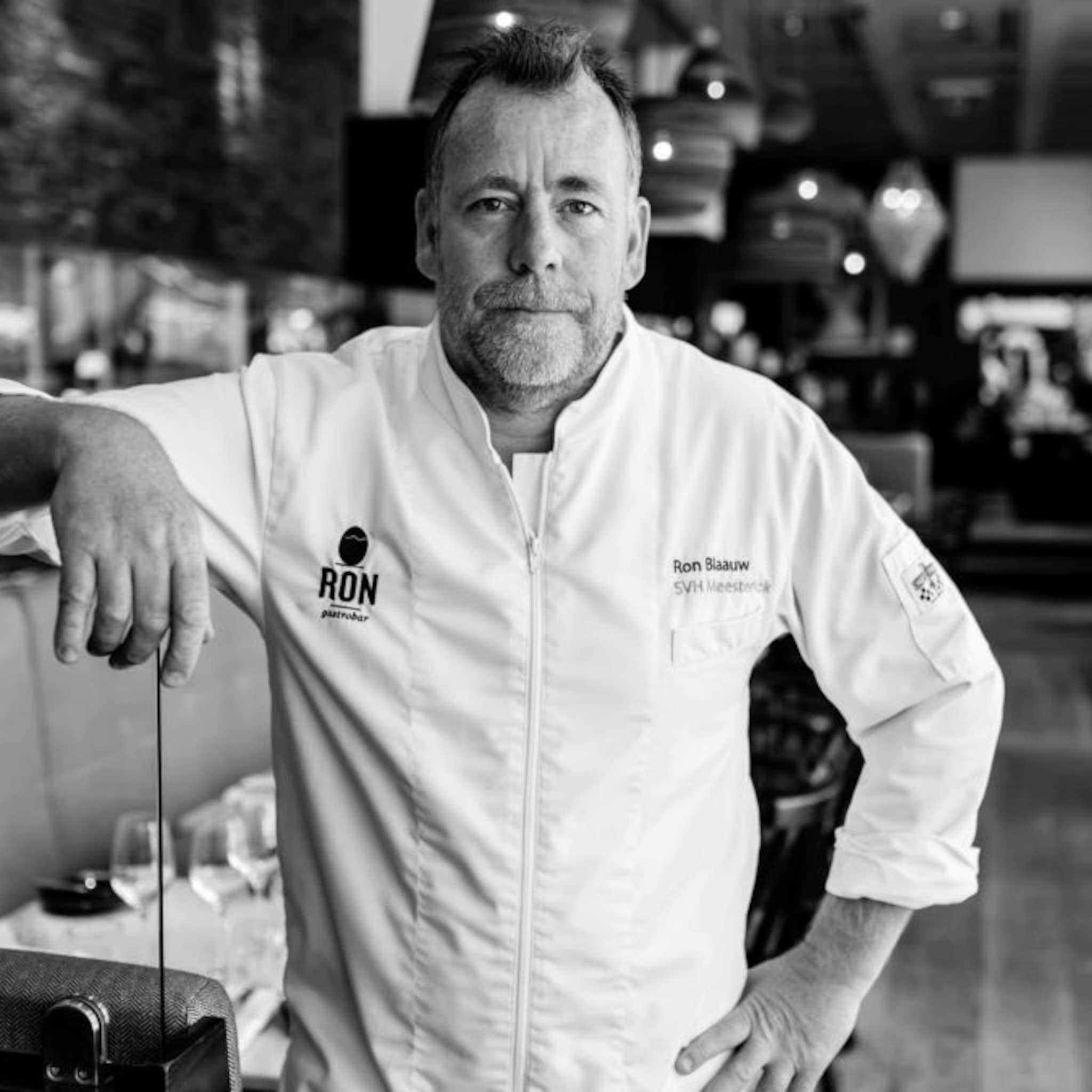 meesterchef ron blaauw bij de koffie vroeg hij 1 of 2 michelinsterren