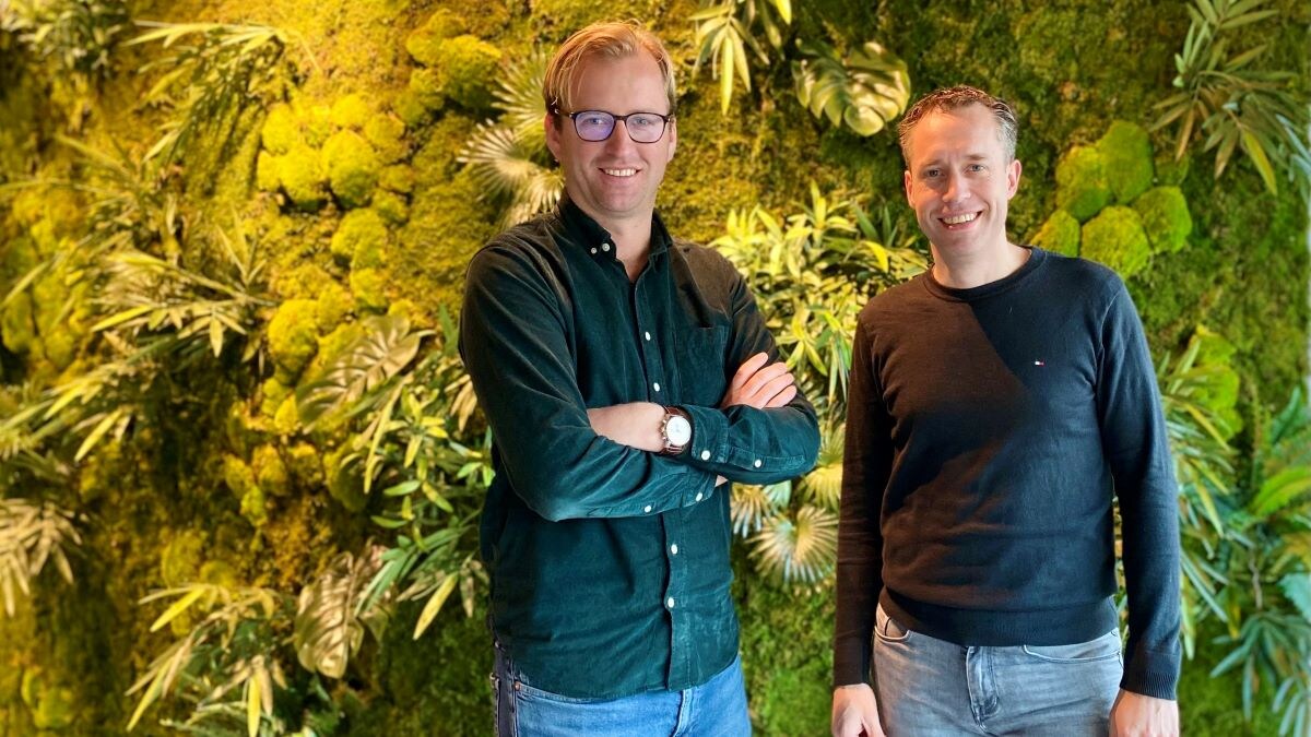 Kim Verkooij en Etienne Gerts zijn de oprichters van Solvimon. Foto: Solvimon