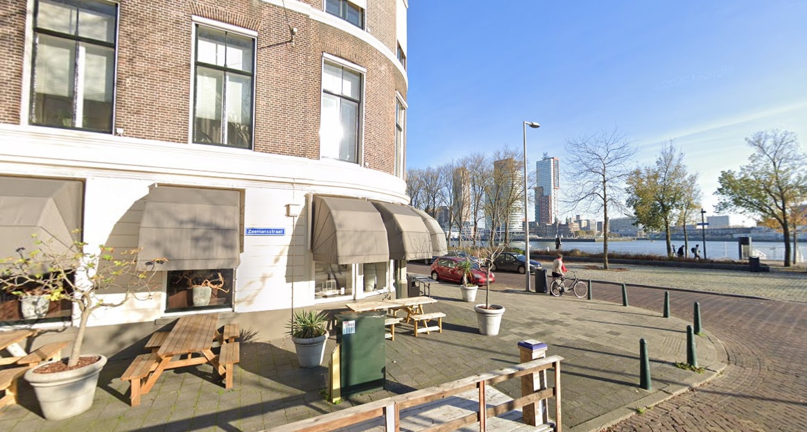 Zeezout ligt in een prachtig stukje Rotterdam: het Havenkwartier. Foto: Google Streetview.