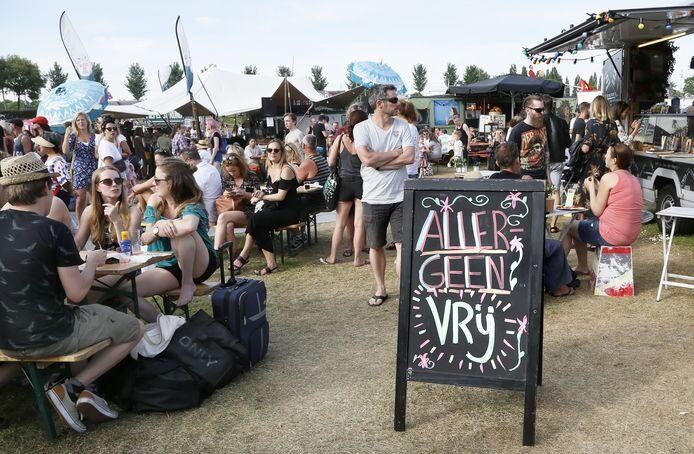 Bij dit Foodfestival was de boodschap duidelijk: allergeen-vrije producten. Foto: ANP/Berlinda van Dam.