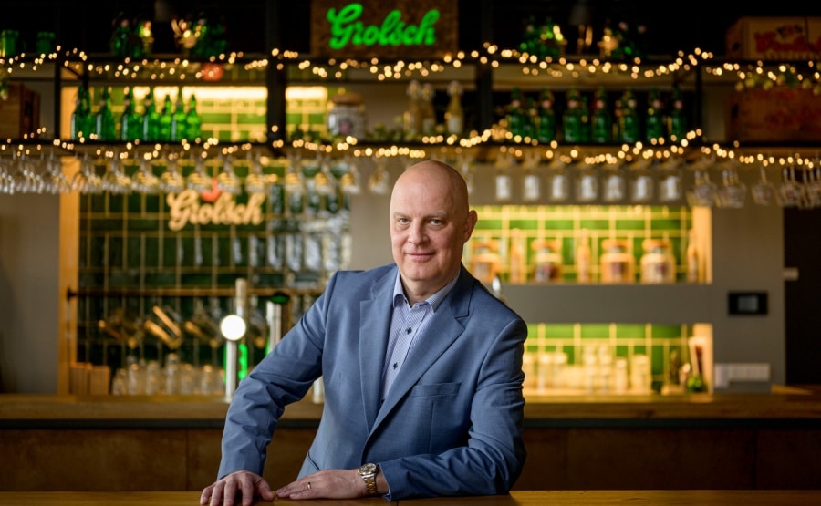 Andrei Haret, topman van Grolsch, neemt na 8 jaar afscheid. Foto: Emiel Muijderman