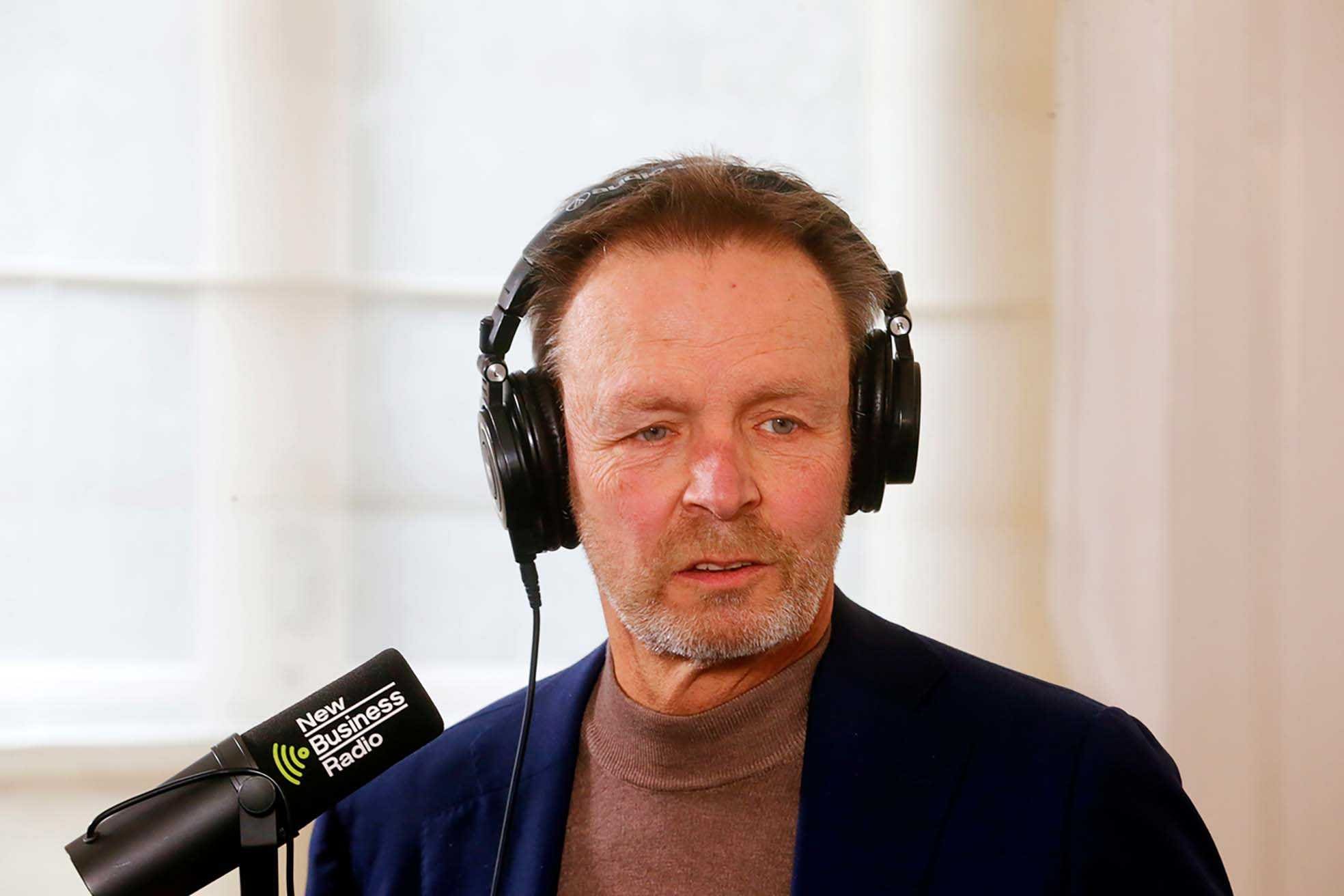 Lector Lex van Teeffelen tijdens De Ondernemer Live Kiest.