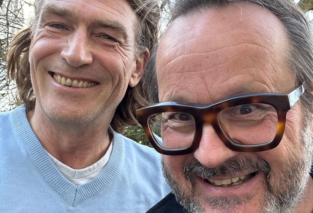 Rob van den Dool van Yumeko samen met Hart voor Zaken-host Cor Hospes.