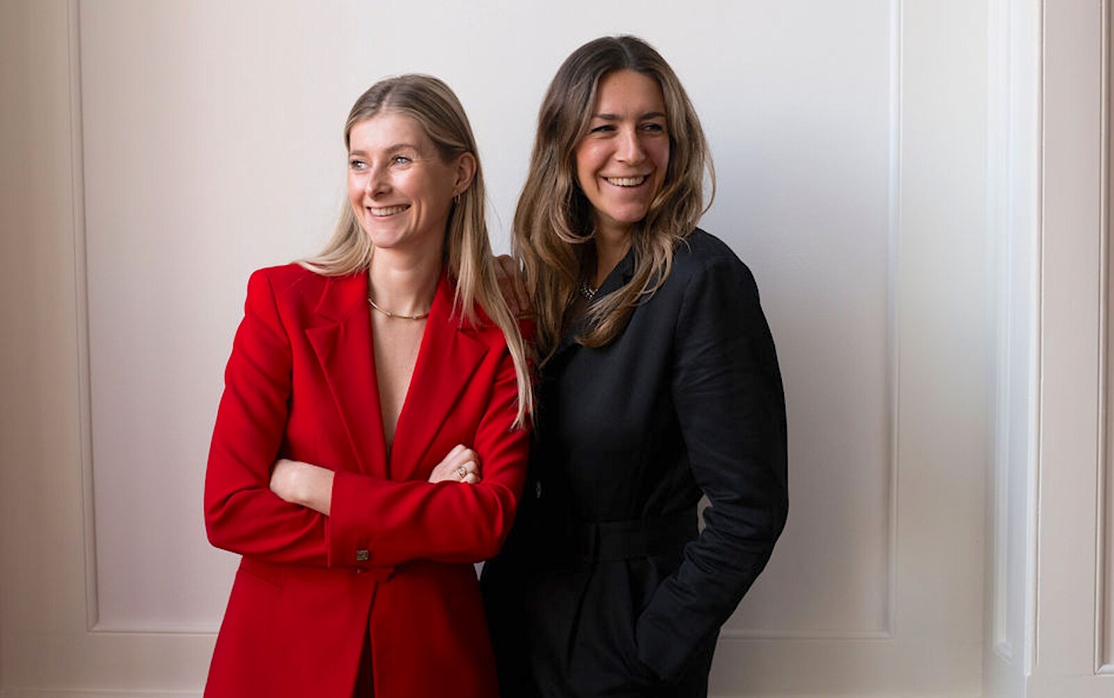 Agnes Scheltema (l) en Florentine Gillis. Beeld: Sophie Laubert