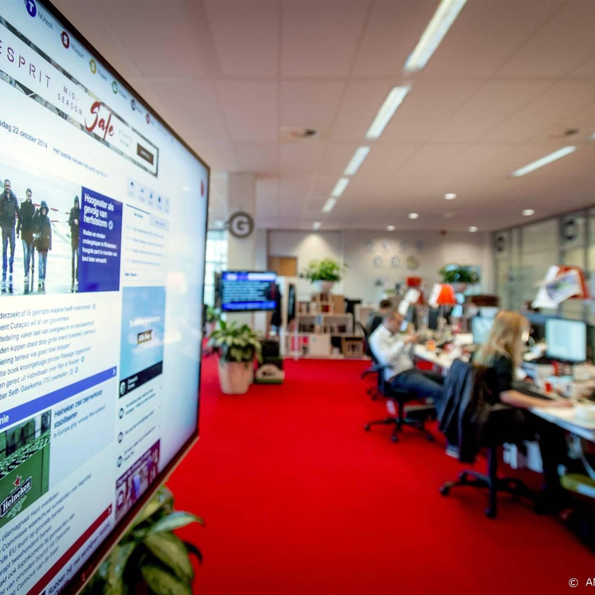 moederbedrijf ad en nu nl heeft last van hoge papierprijzen