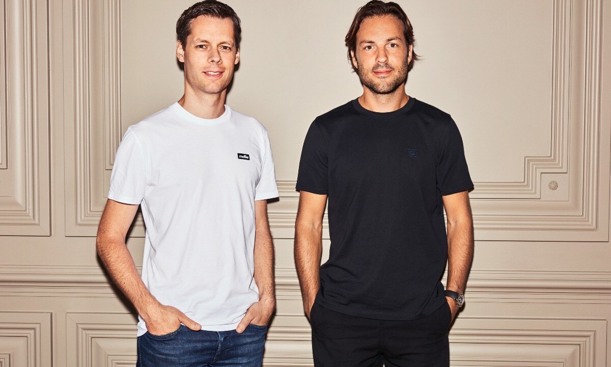 Adriaan Mol (rechts) en Ken Serdons van Mollie. Foto: Mollie
