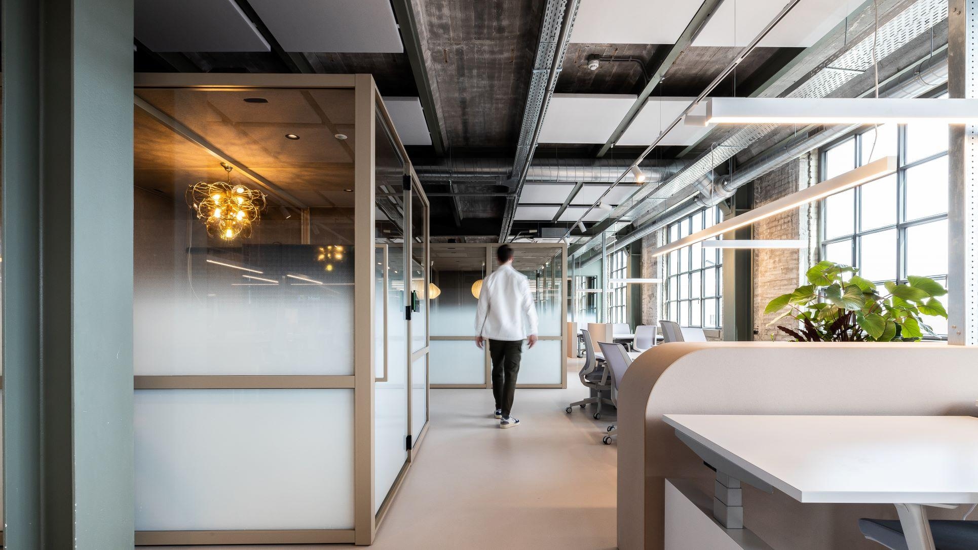 Het nieuwe kantoor van Mollie in Maastricht. Foto: Ditt. Officemakers