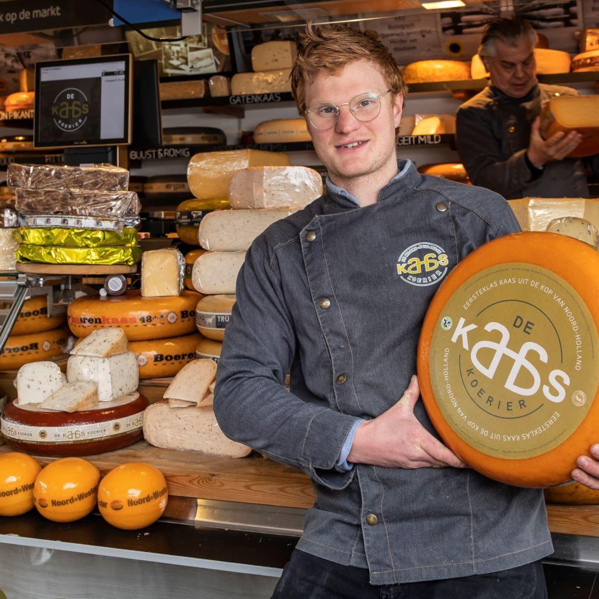 zo pakt de noord hollandse kaaskoerier zijn marktklanten in