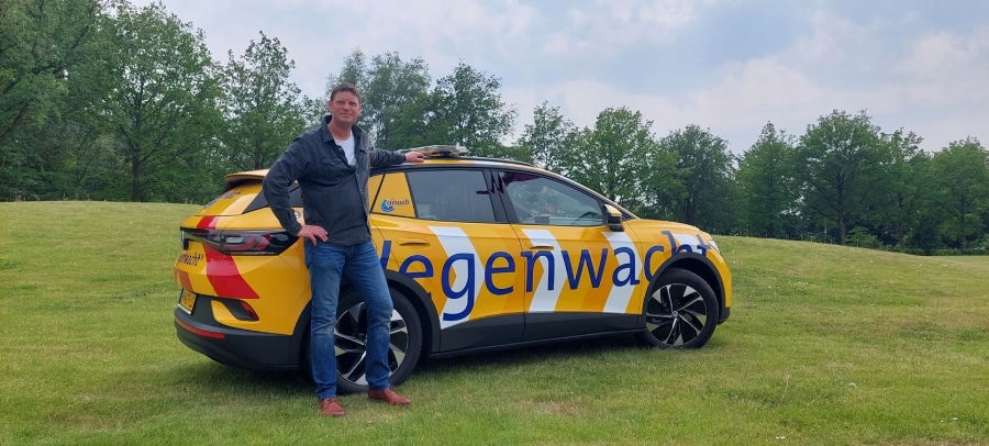 Jasper IJsselstijn van de ANWB Wegenwacht.
