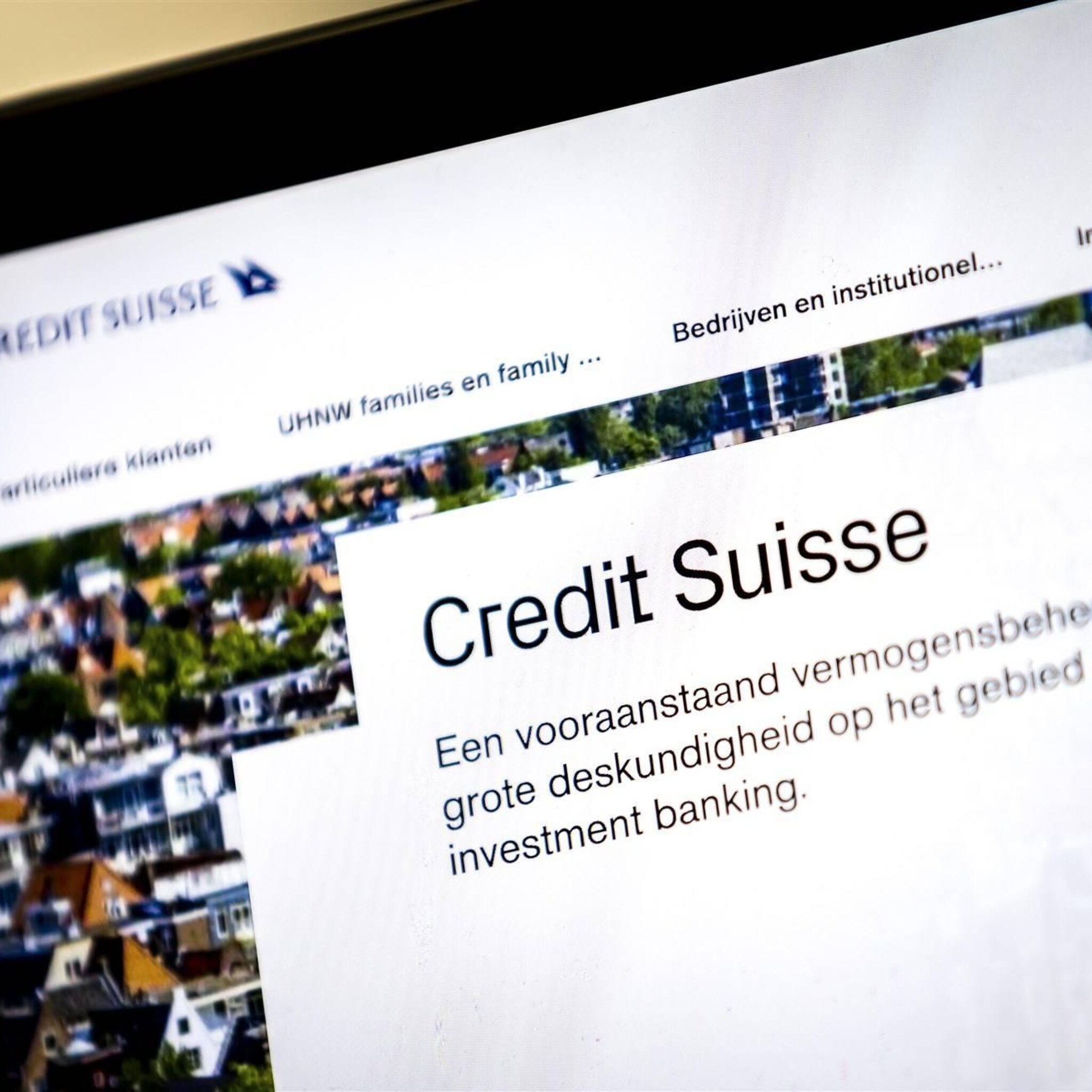 kamer nog niet gerust op onrust in financiele sector