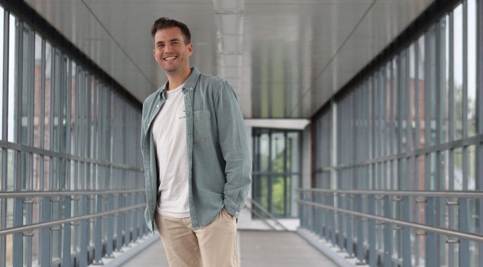 FinBuddy-oprichter Jeffrey van Dam. Foto: Eindhovens Dagblad