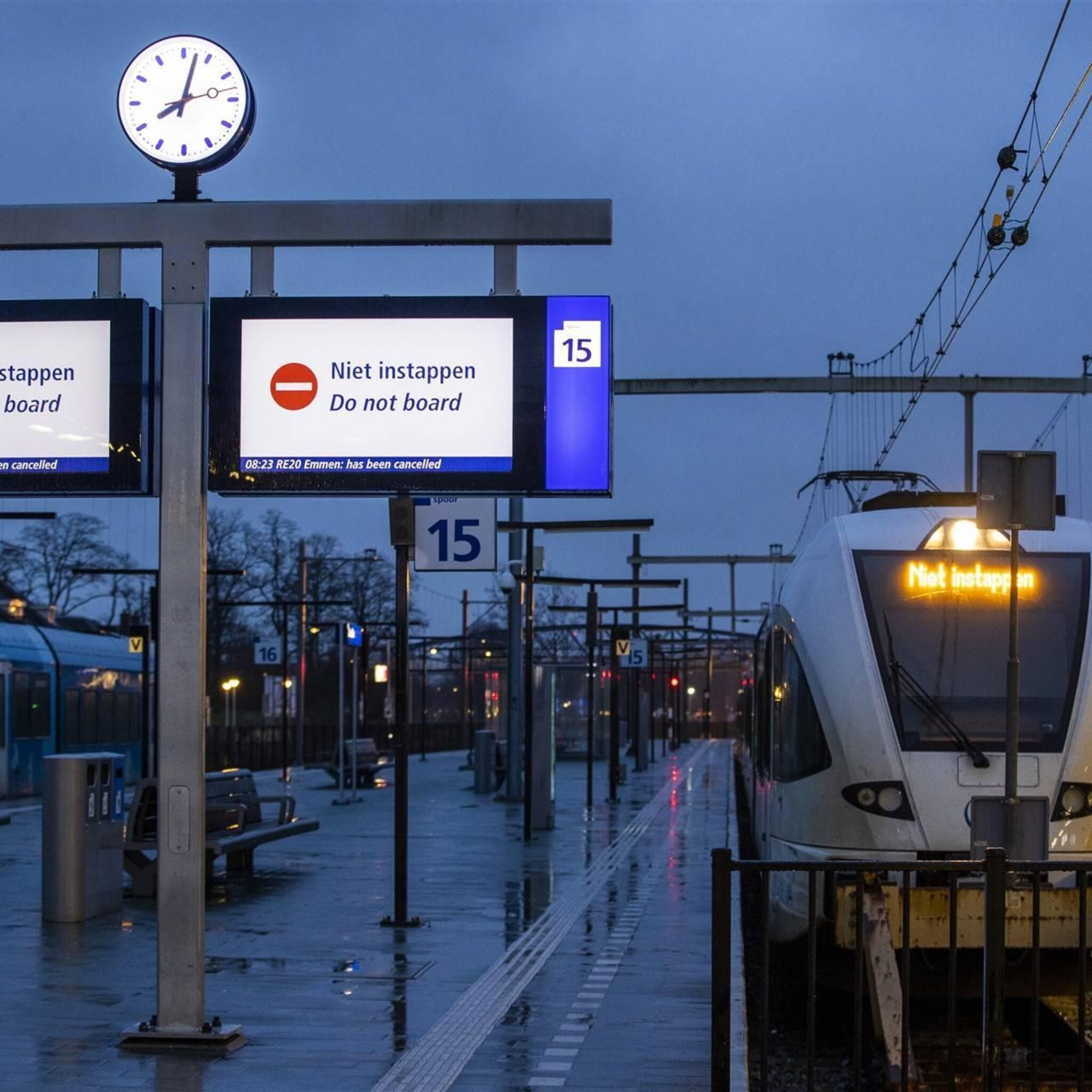 weer stakingen in het openbaar vervoer