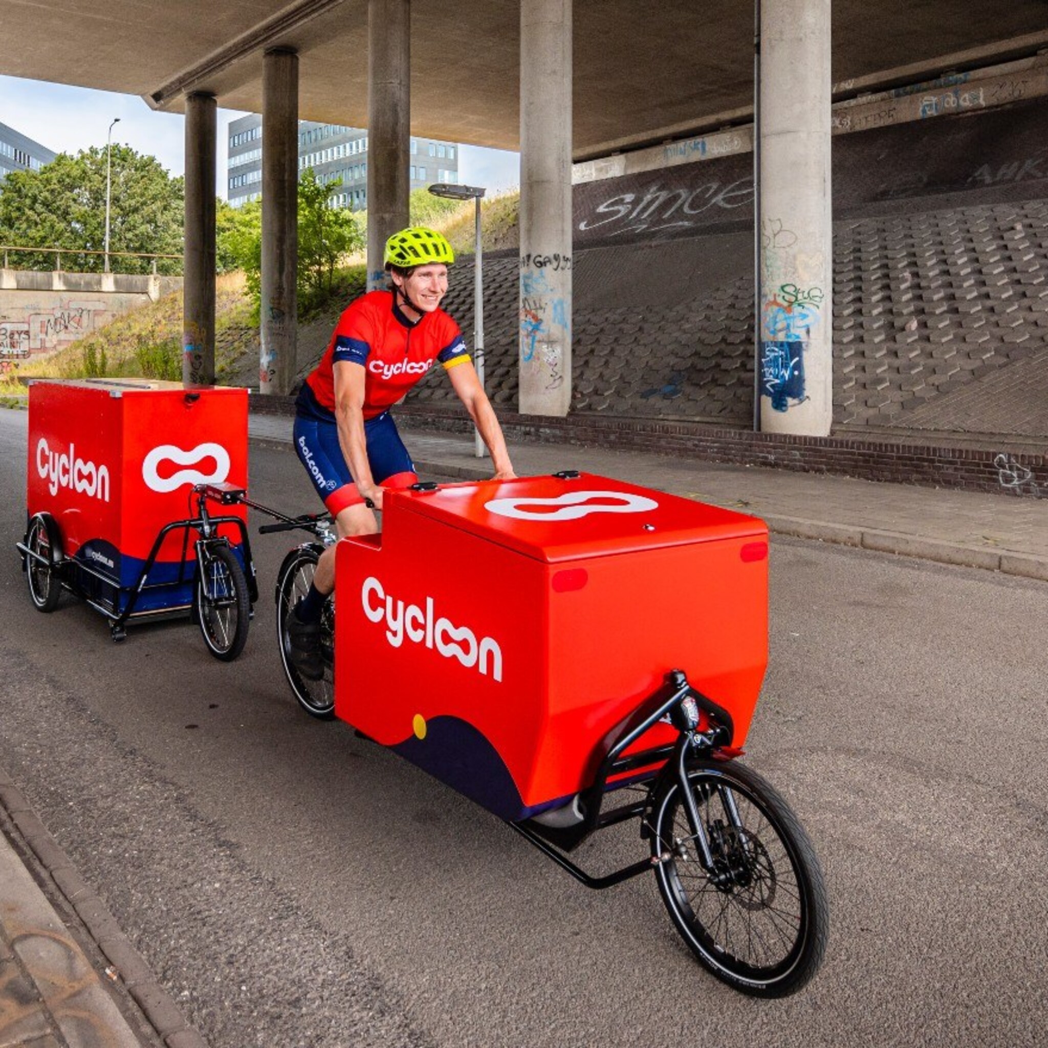 cycloon bol banen fietskoeriers krimp