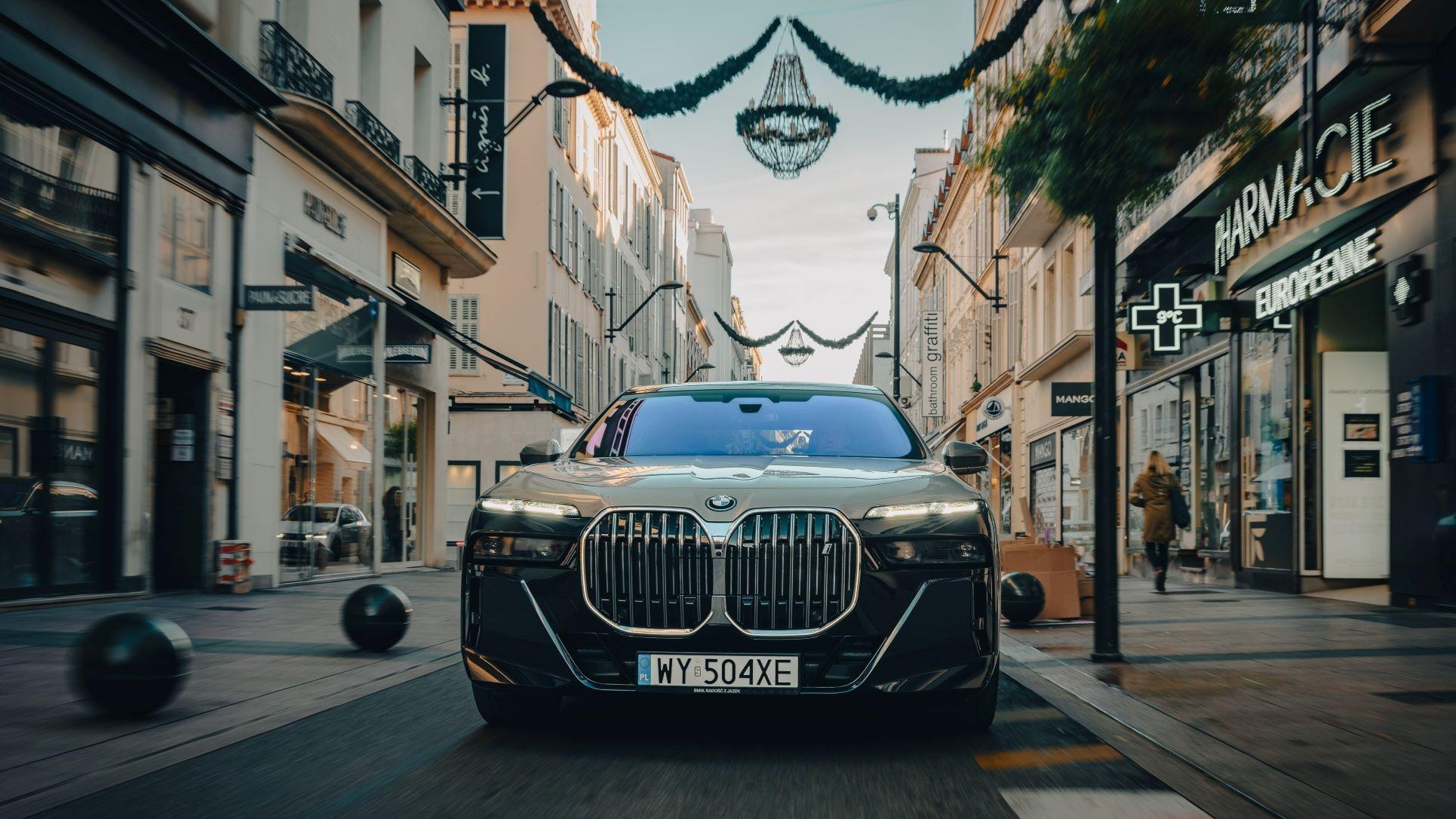 De BMW i7 xDrive60.