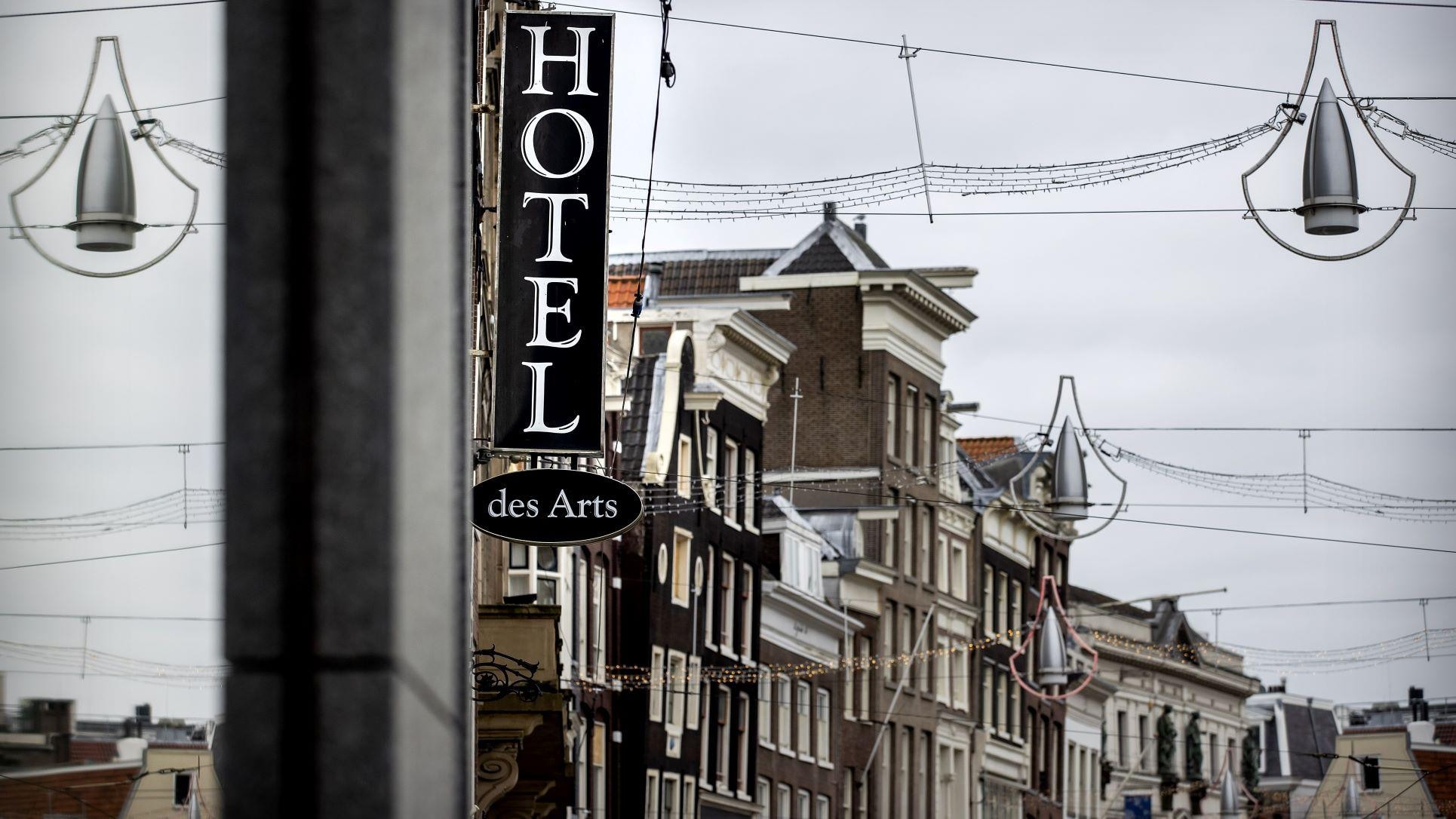 Amsterdamse hotels ontvingen in 2022 weer meer gasten. Foto: ANP