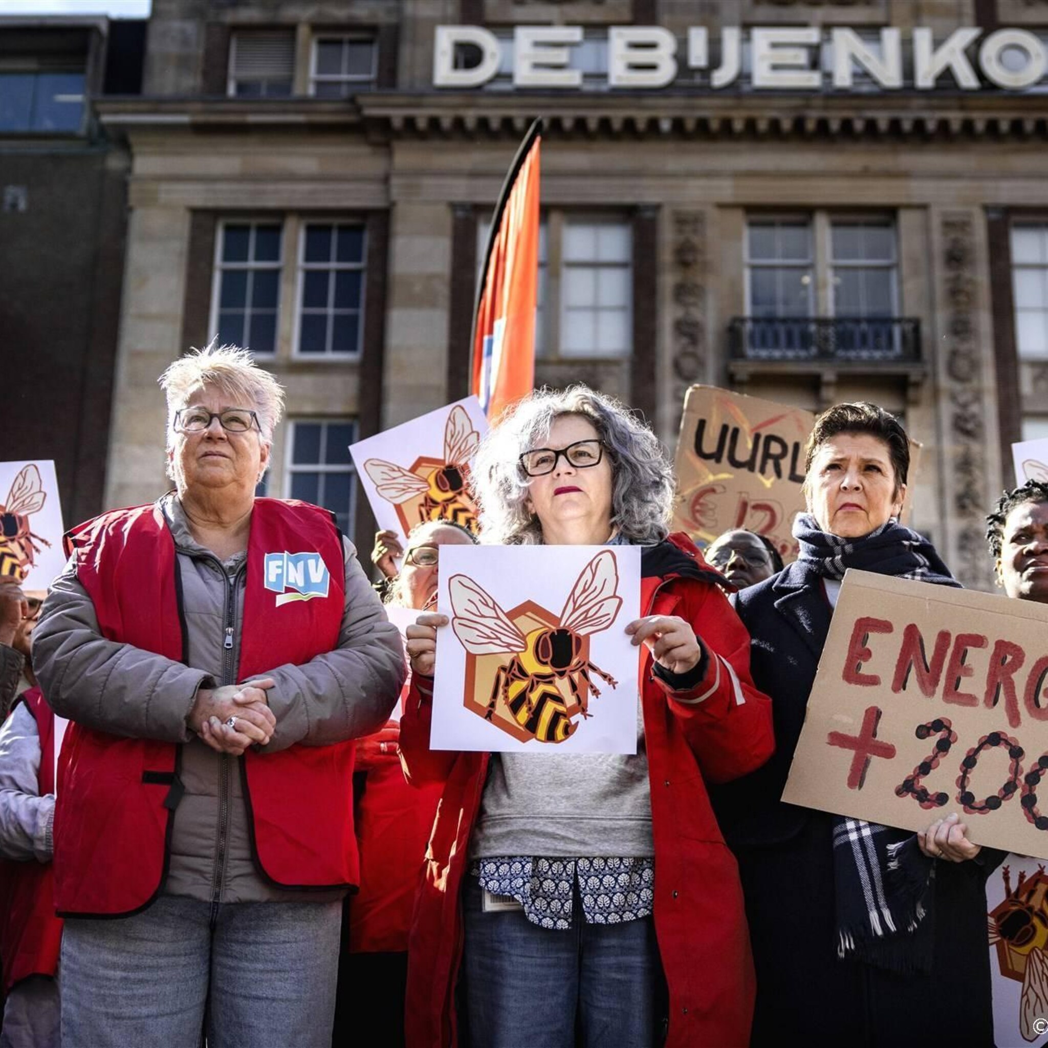 fnv winkelpersoneel bijenkorf staakt dinsdag voor vijftiende keer